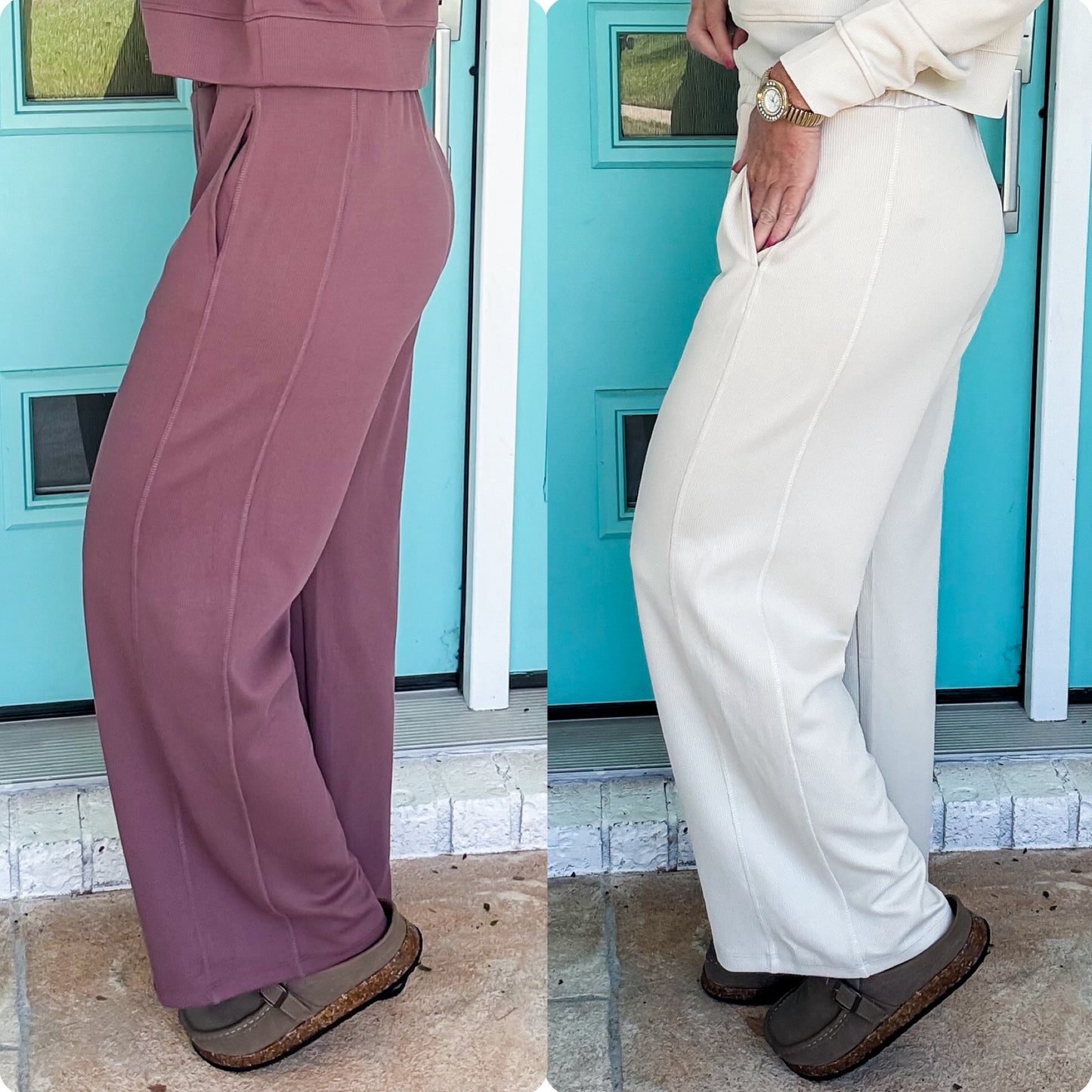 Ribbed Rush Luxe Pants by Mono B