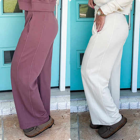 Ribbed Rush Luxe Pants by Mono B