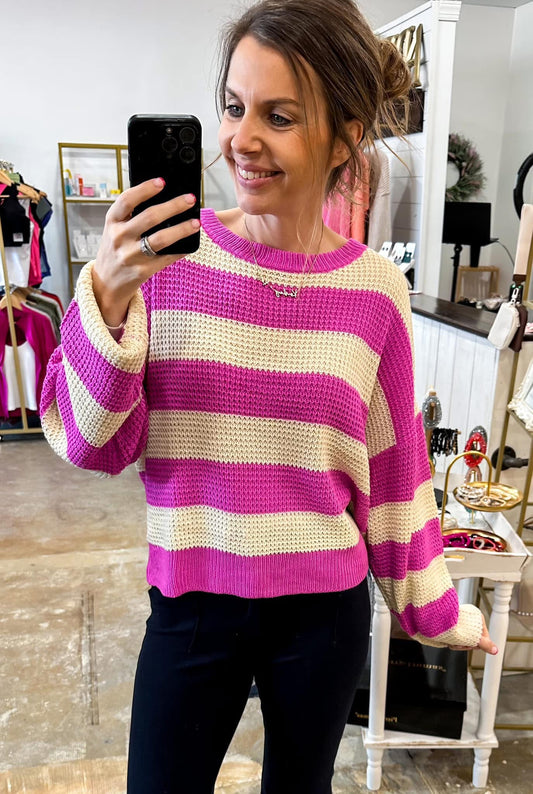 Timeless in Stripes Sweater