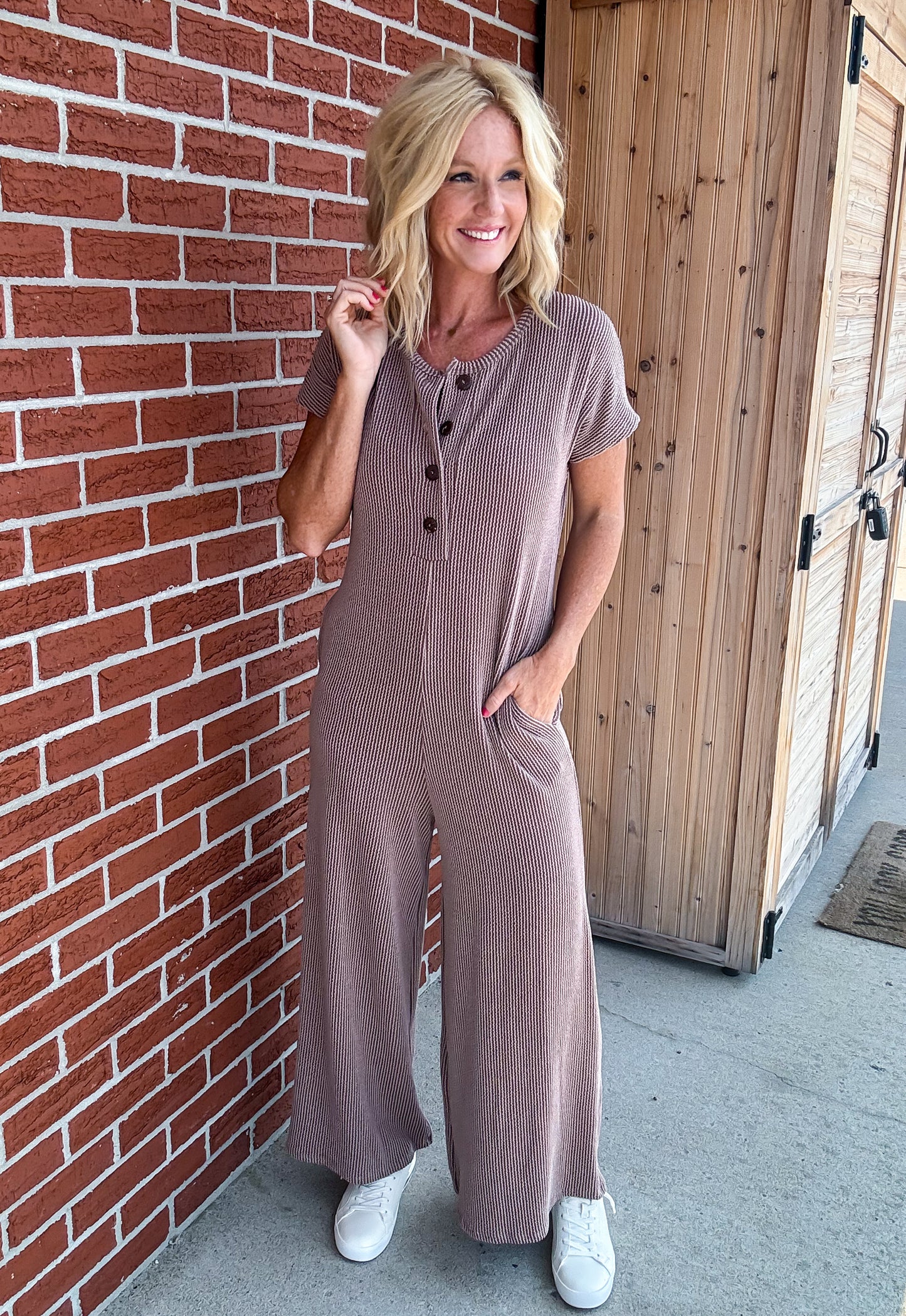 Regina Ribbed Jumpsuit