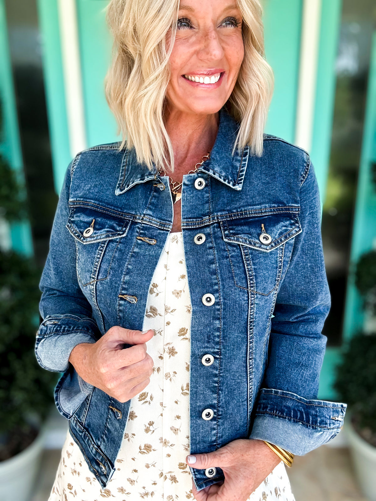Blue Jean Babe Jacket | Stretch