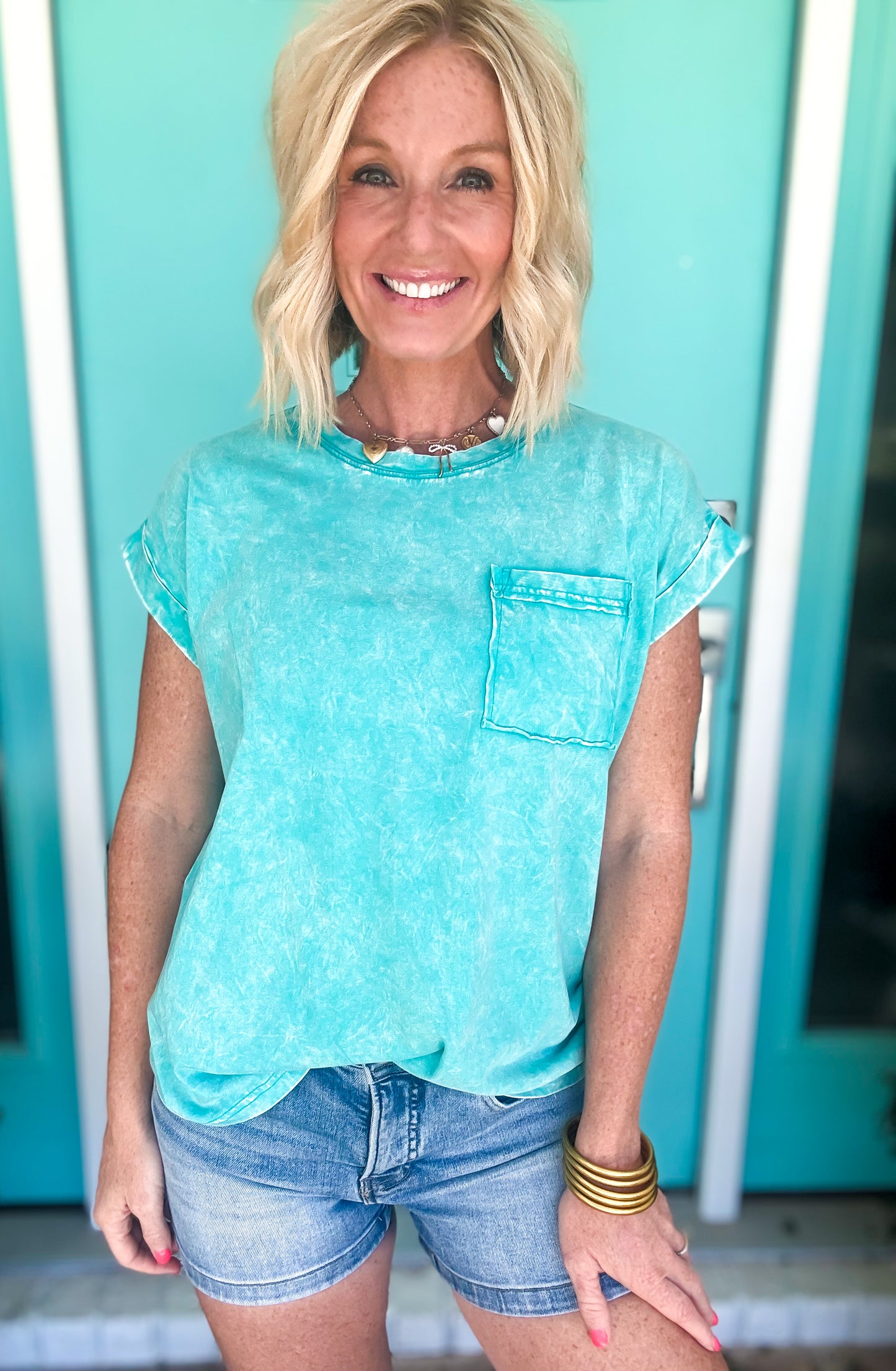 The Go-To Fold Sleeve Tee