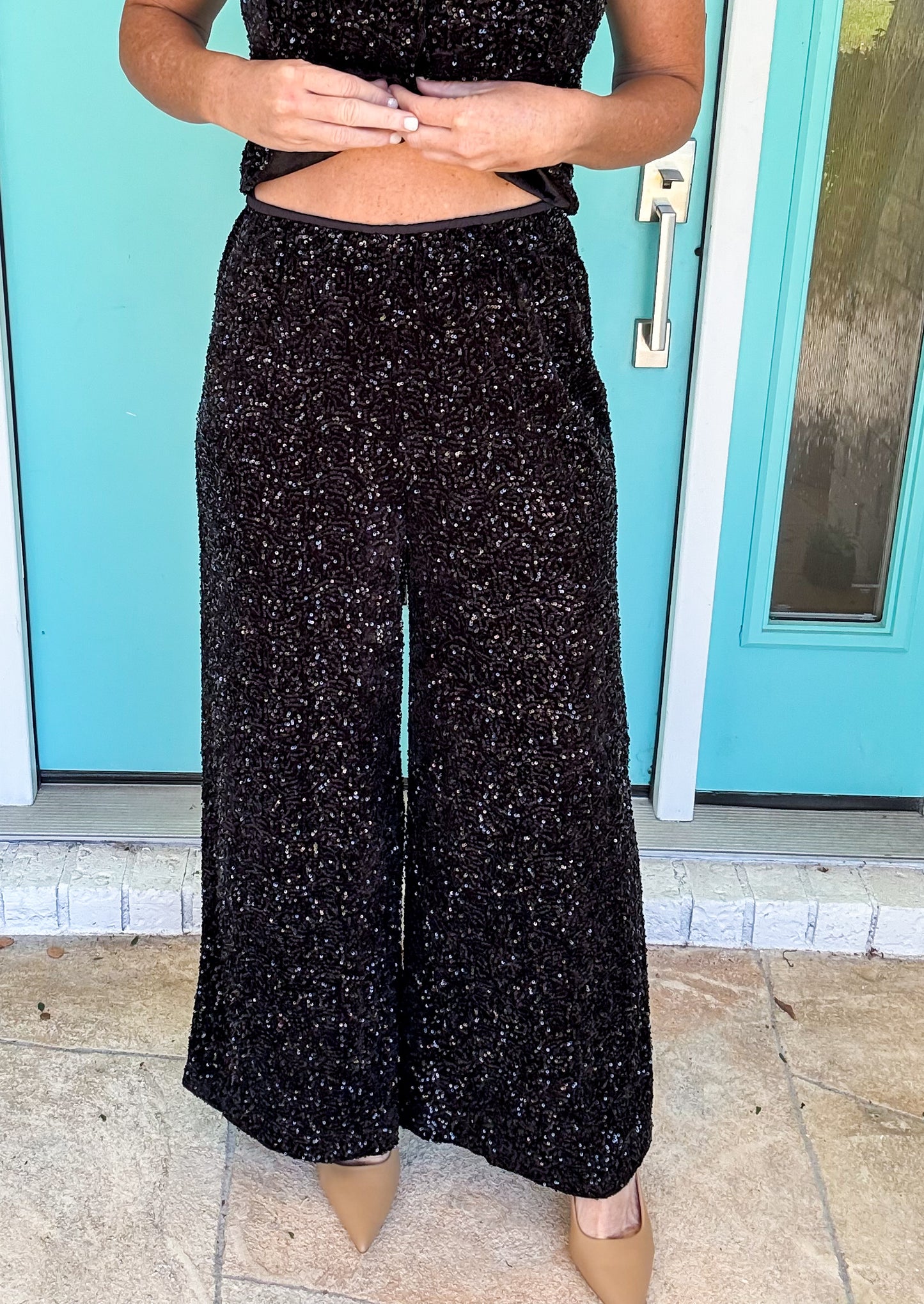 Midnight Glimmer Pants