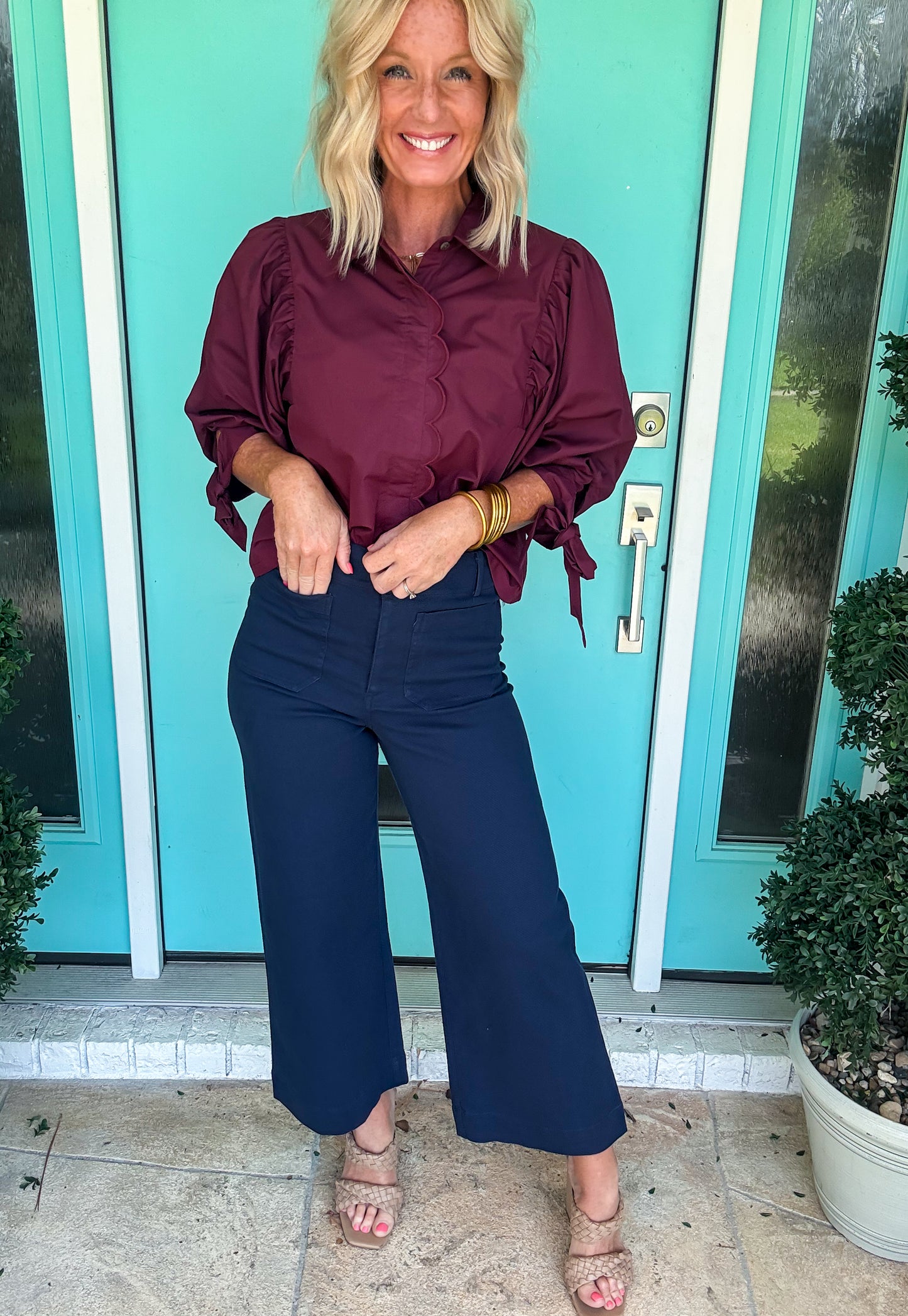 Scallop Season Blouse