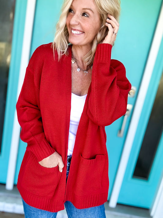 Cozy Spectrum Sweater Cardigan