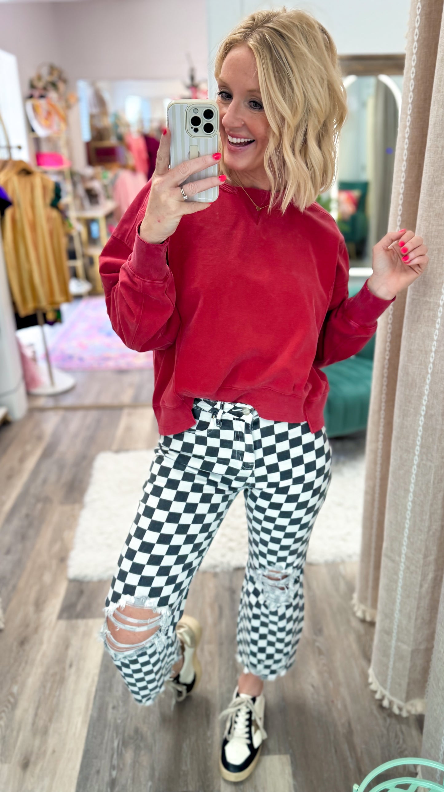 Round The Track Jeans