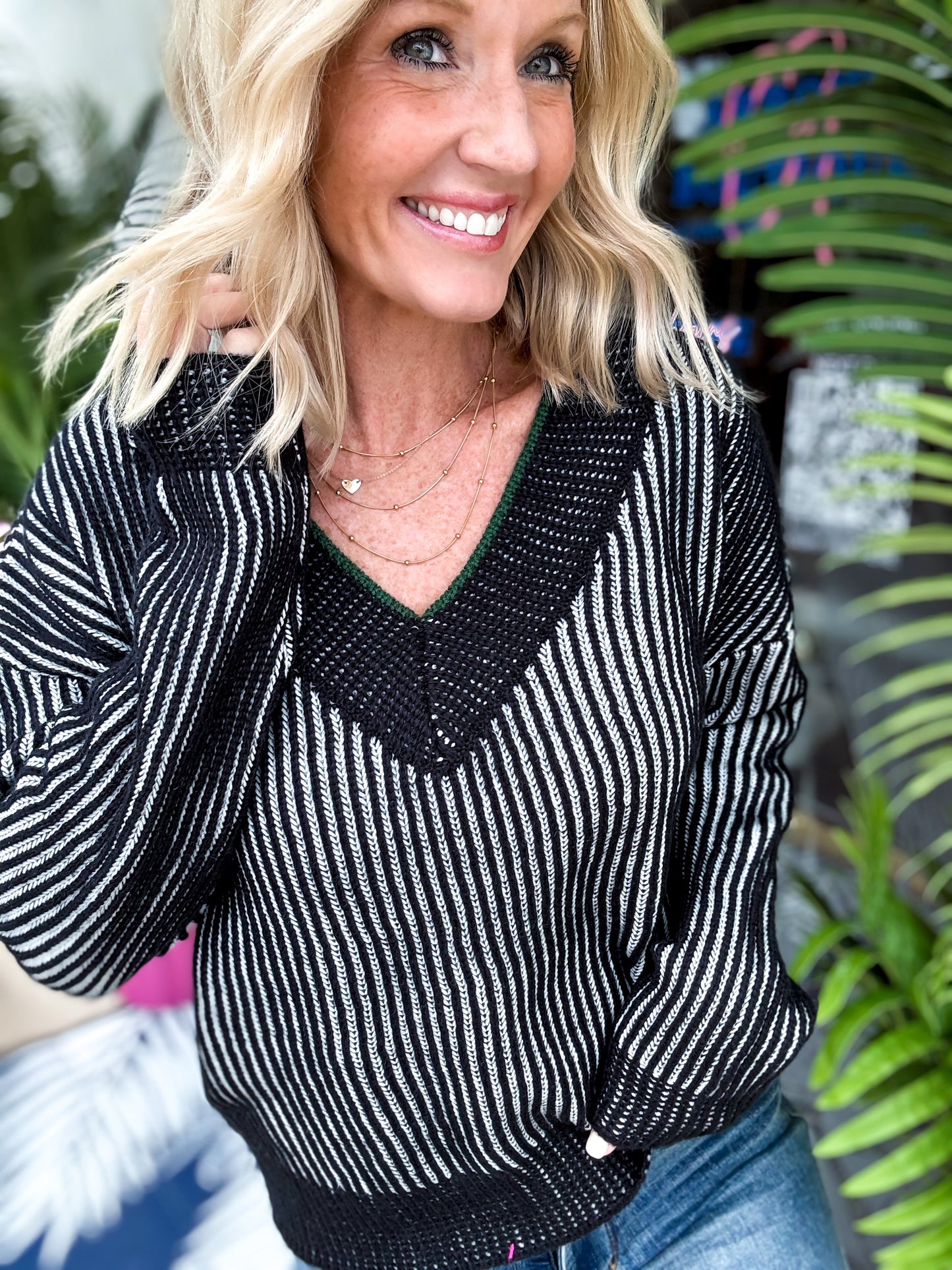 Edge of Emerald Sweater