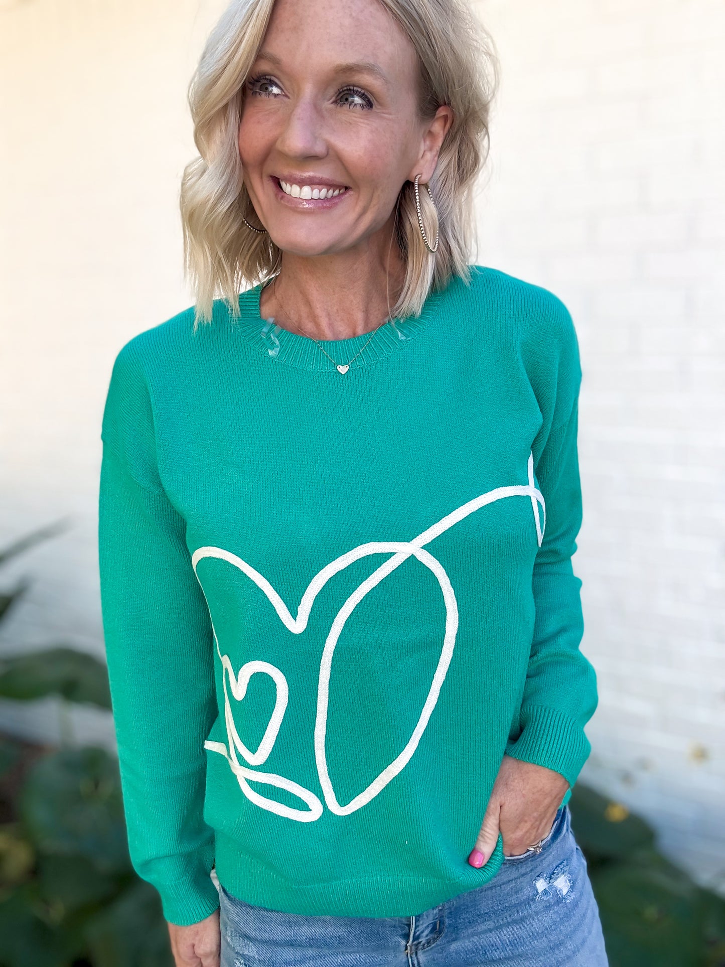 Heart to Heart Sweater