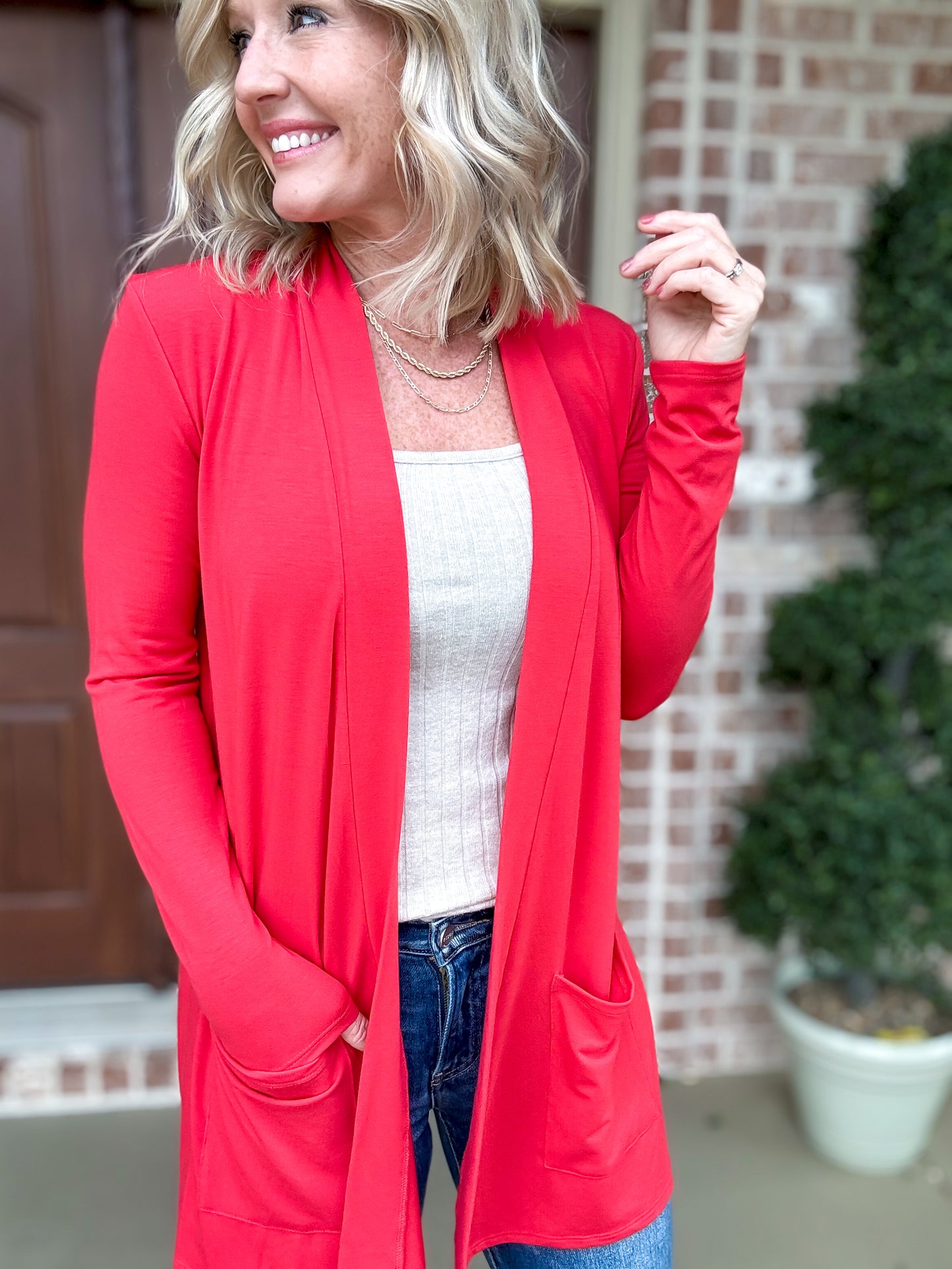 Saylor Slouchy Pocket Cardigan