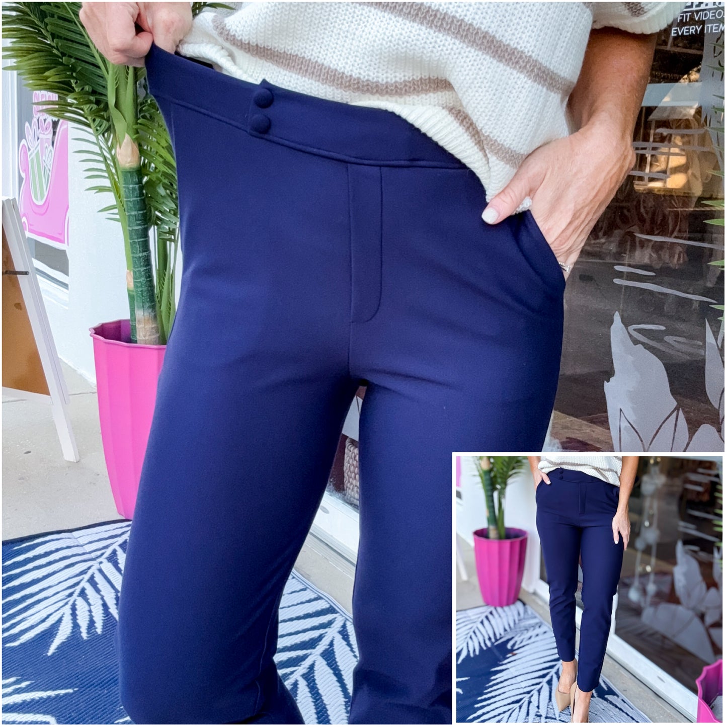 Ponte Perfection Pull On Pants