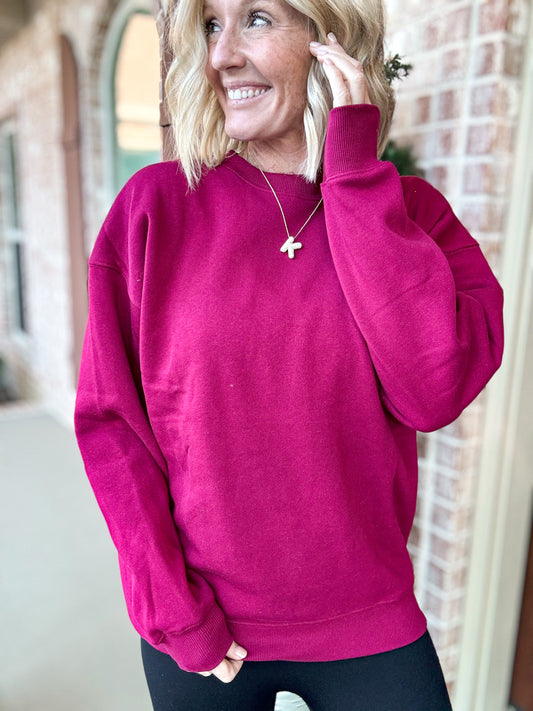 Casual Comfort Fleece Sweatshirt *BEST FIT!*