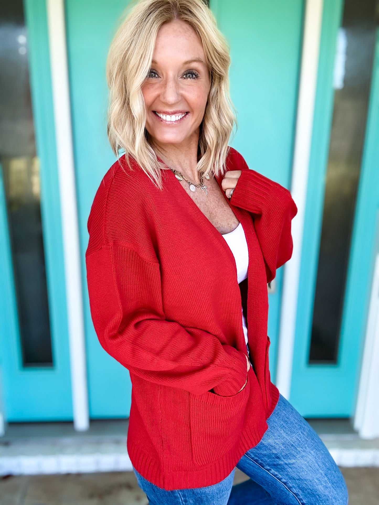 Cozy Spectrum Sweater Cardigan