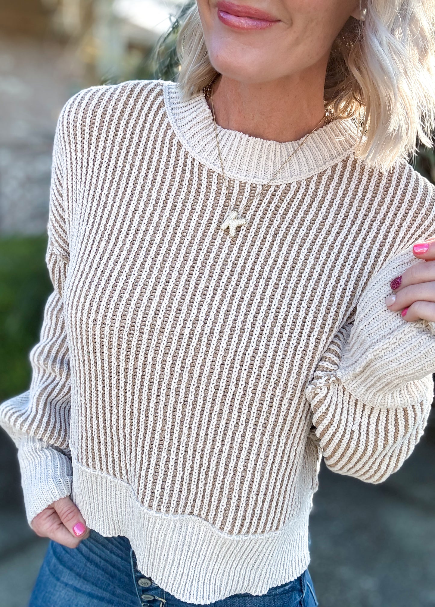 Dual Harmony Sweater