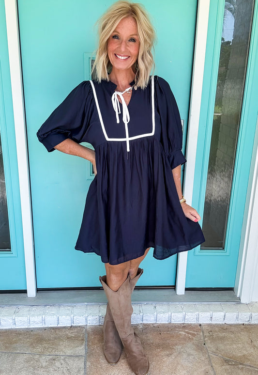 Ribbon & Ruffle Dress