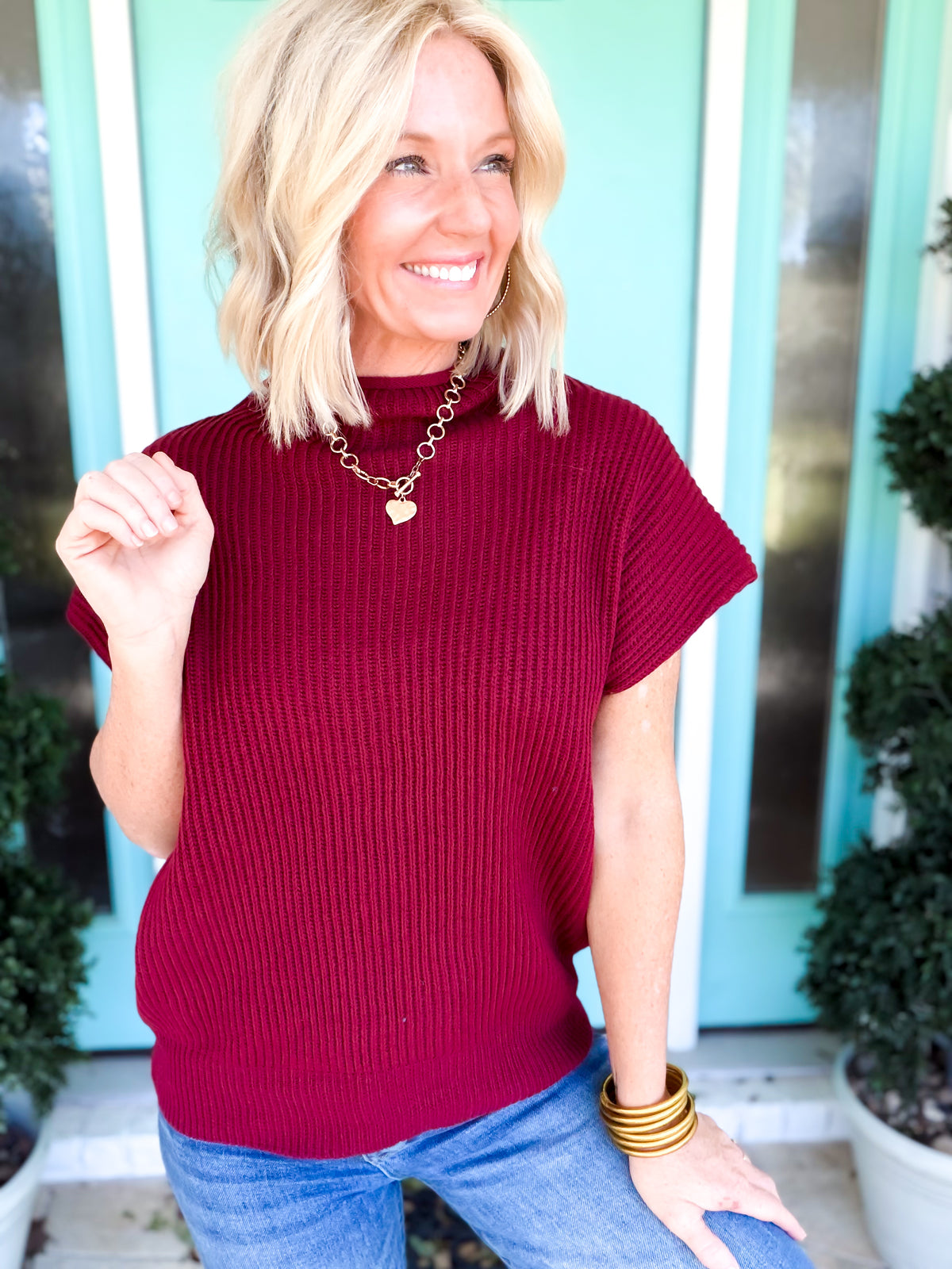 Shoulder Check Sweater