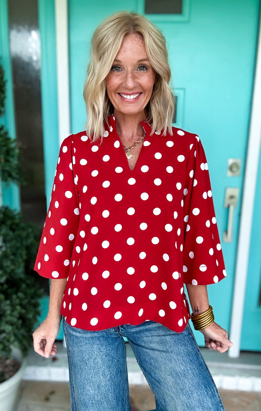 Dotty Delight Blouse