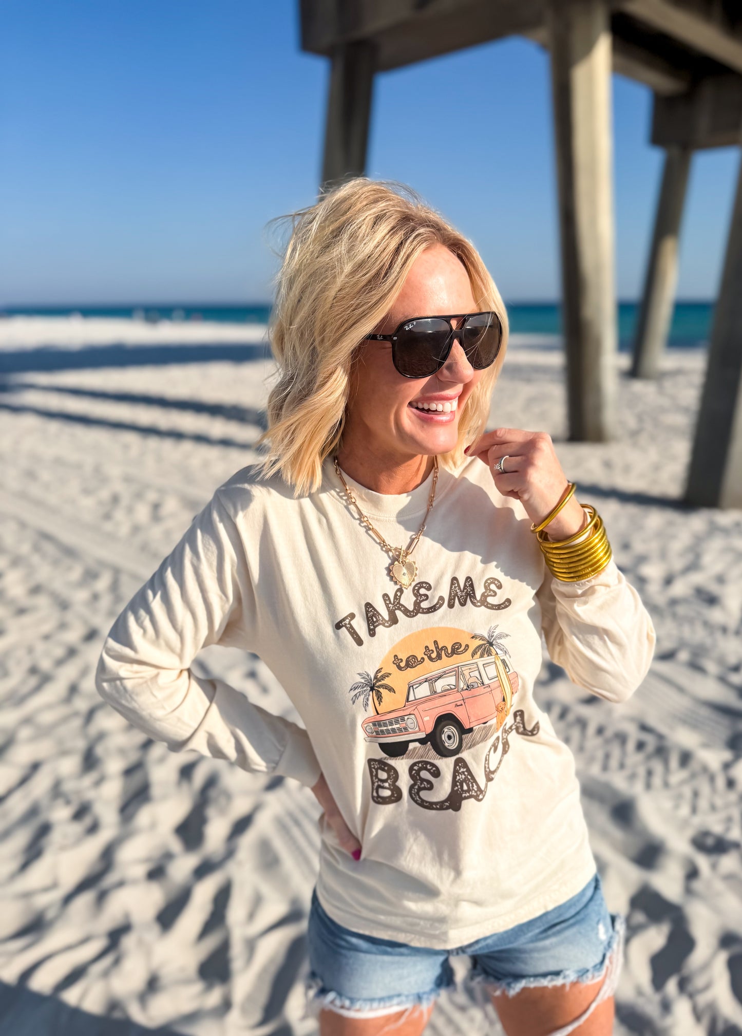 Take Me to the Beach Vintage Tee