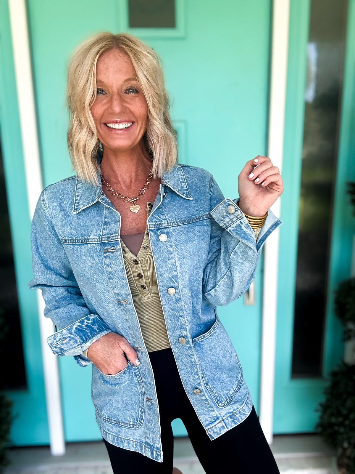 Forever Oversized Denim Jacket