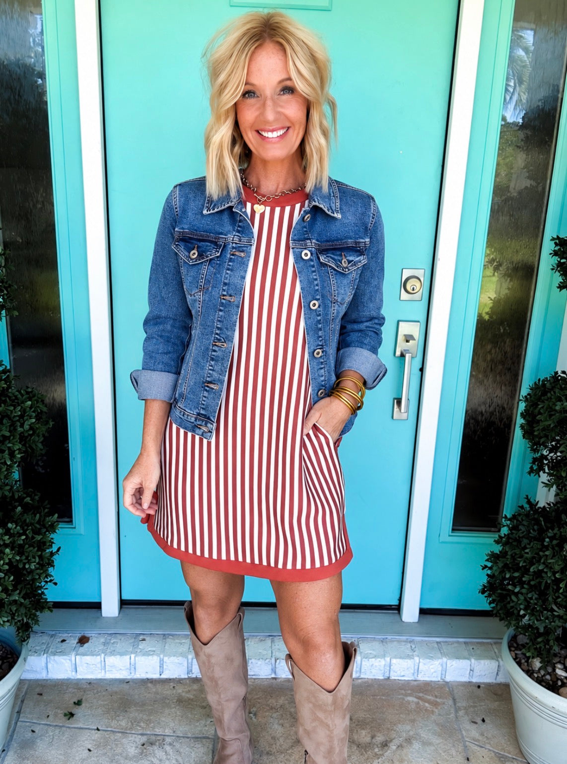 Blue Jean Babe Jacket | Stretch