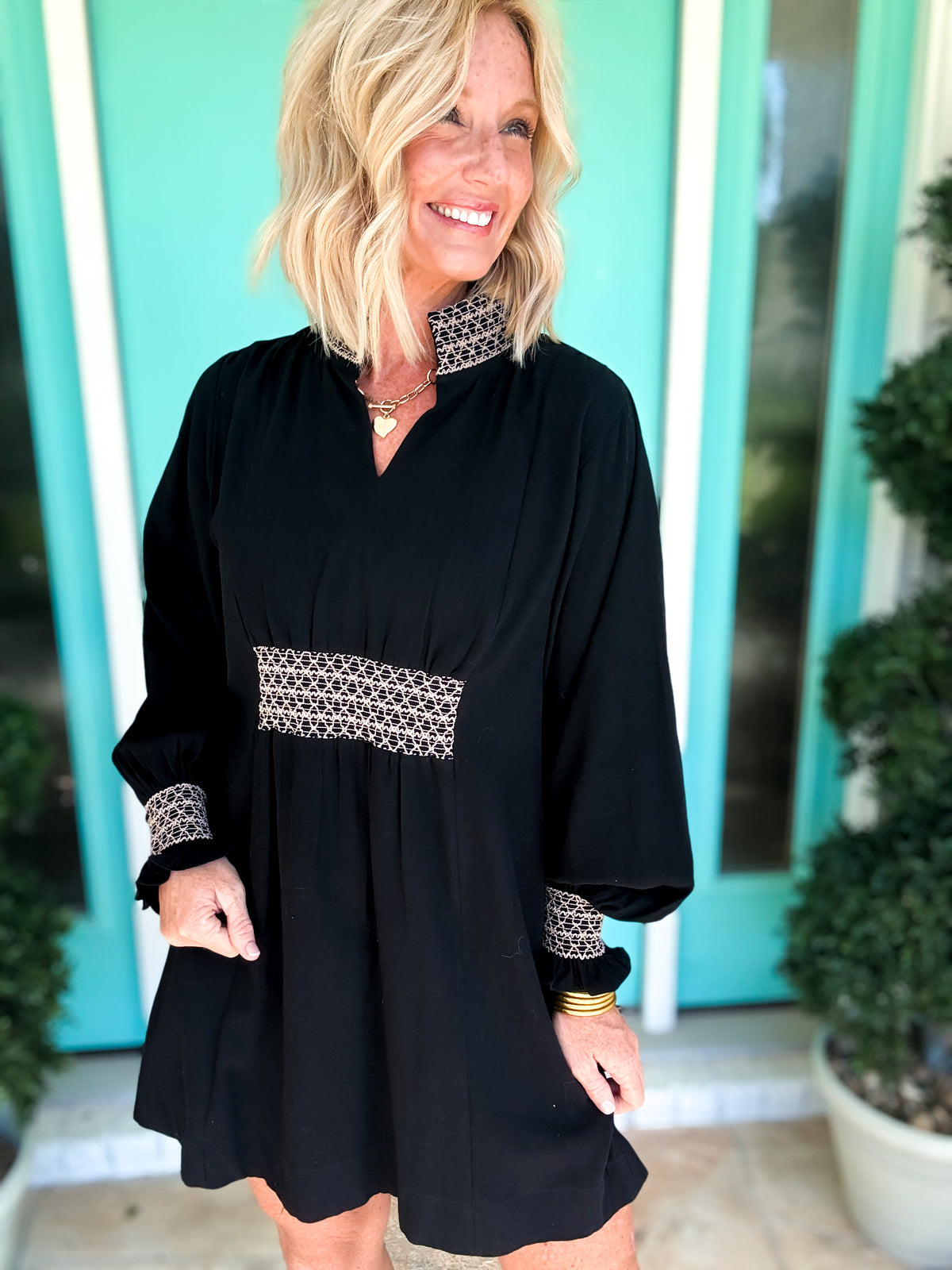 Laced in Mocha Dress