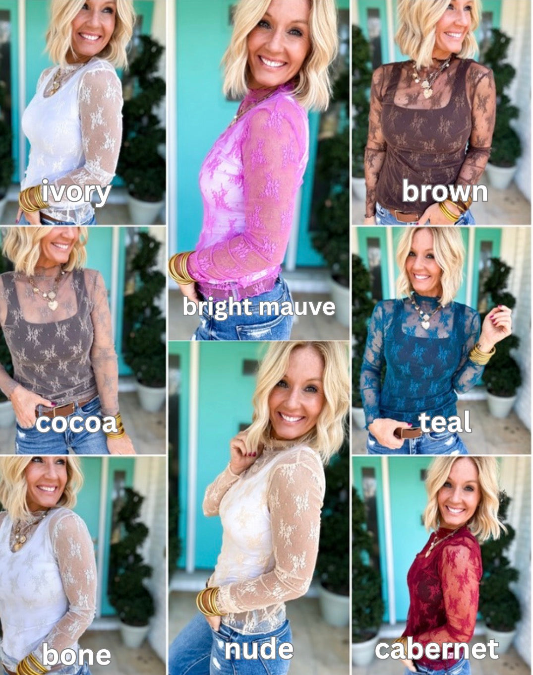 Soft Romance Lace Top