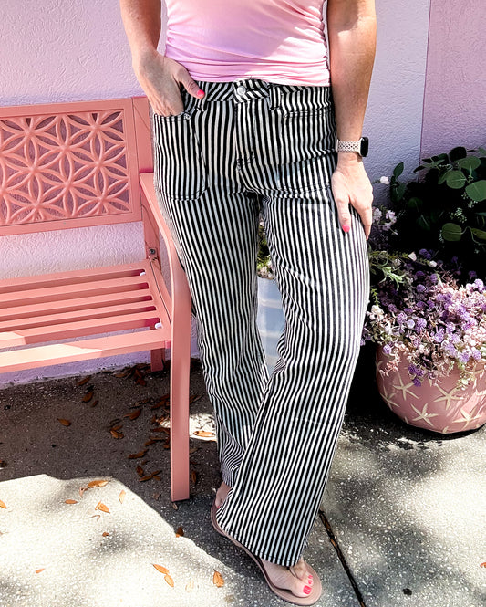 Metro Striped Jean