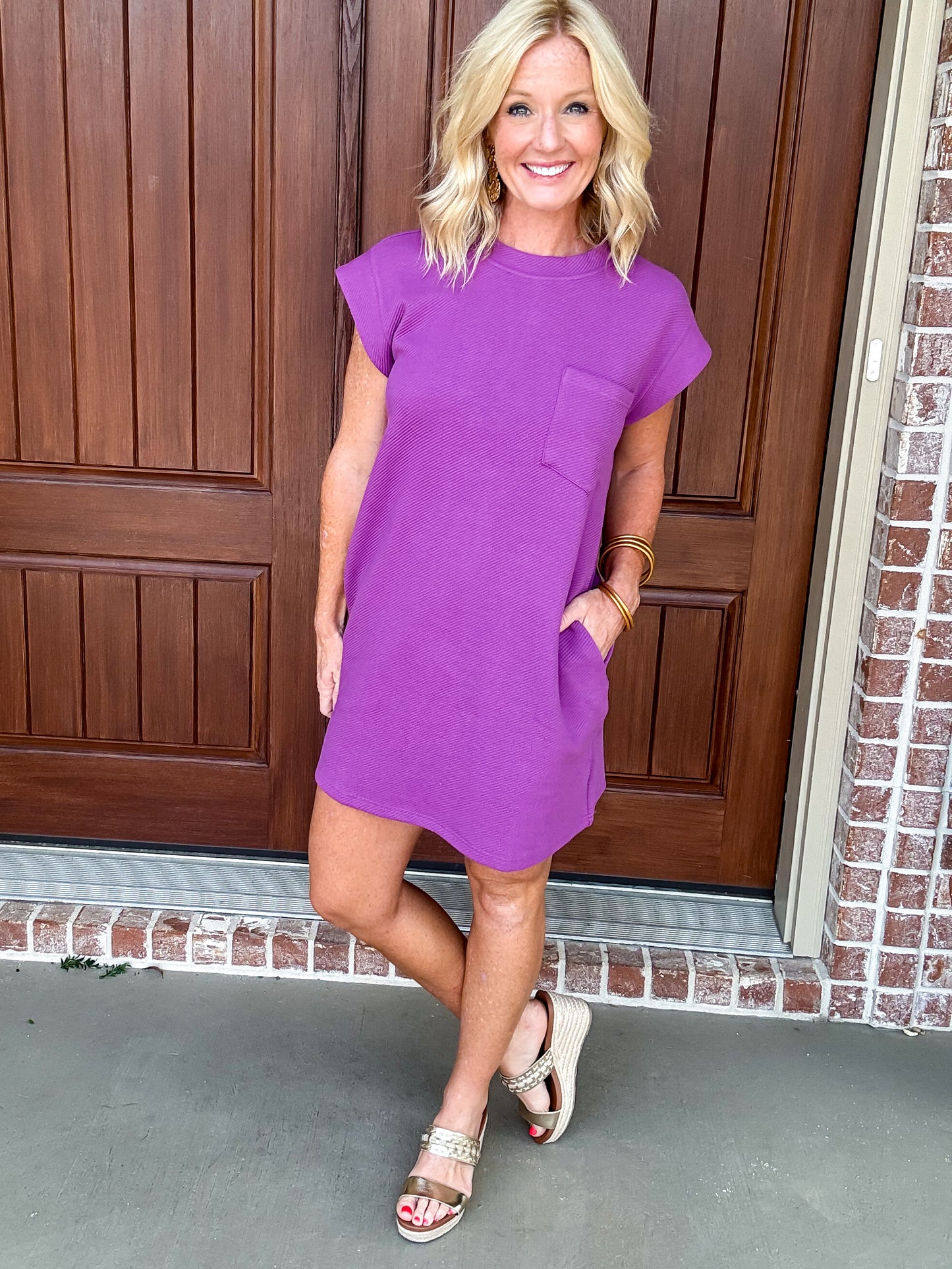 Tanner Textured Dress