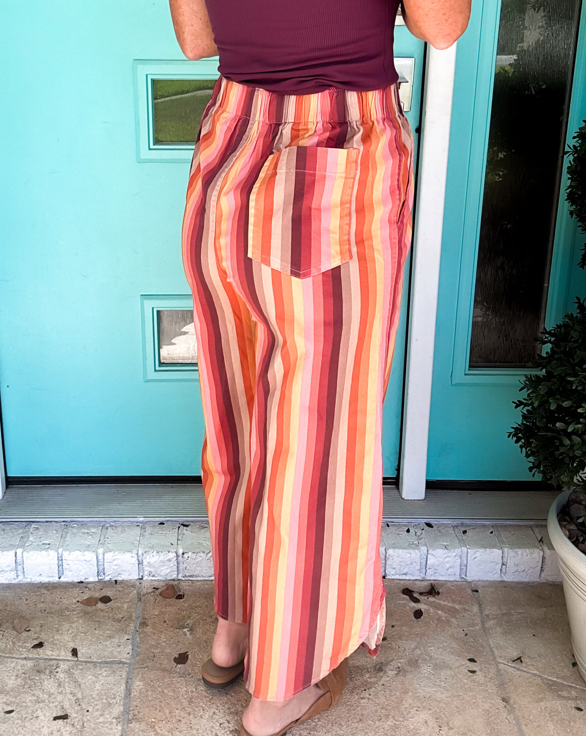 Worth The Hype Pants | Mustard Stripes