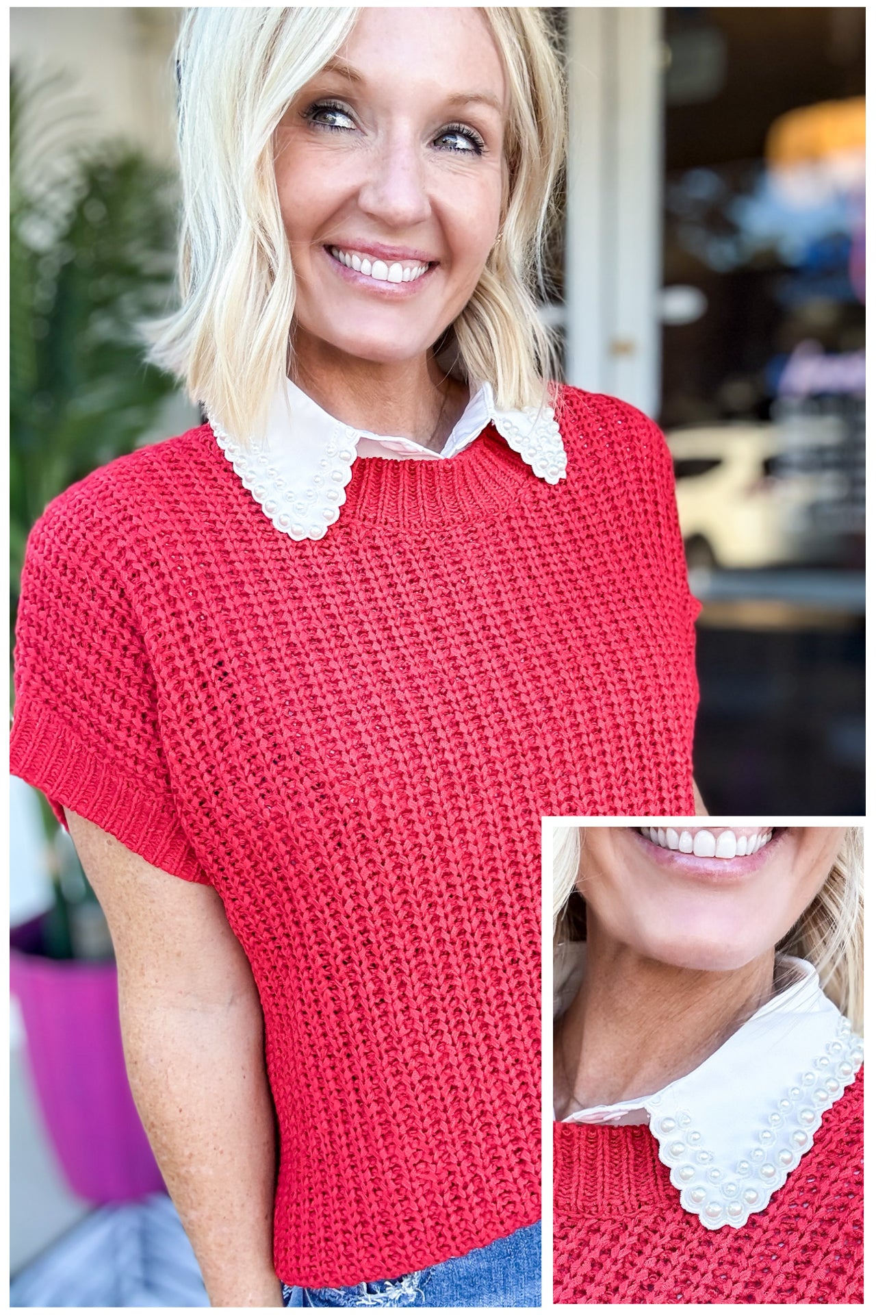 Finishing Touch Faux Collar