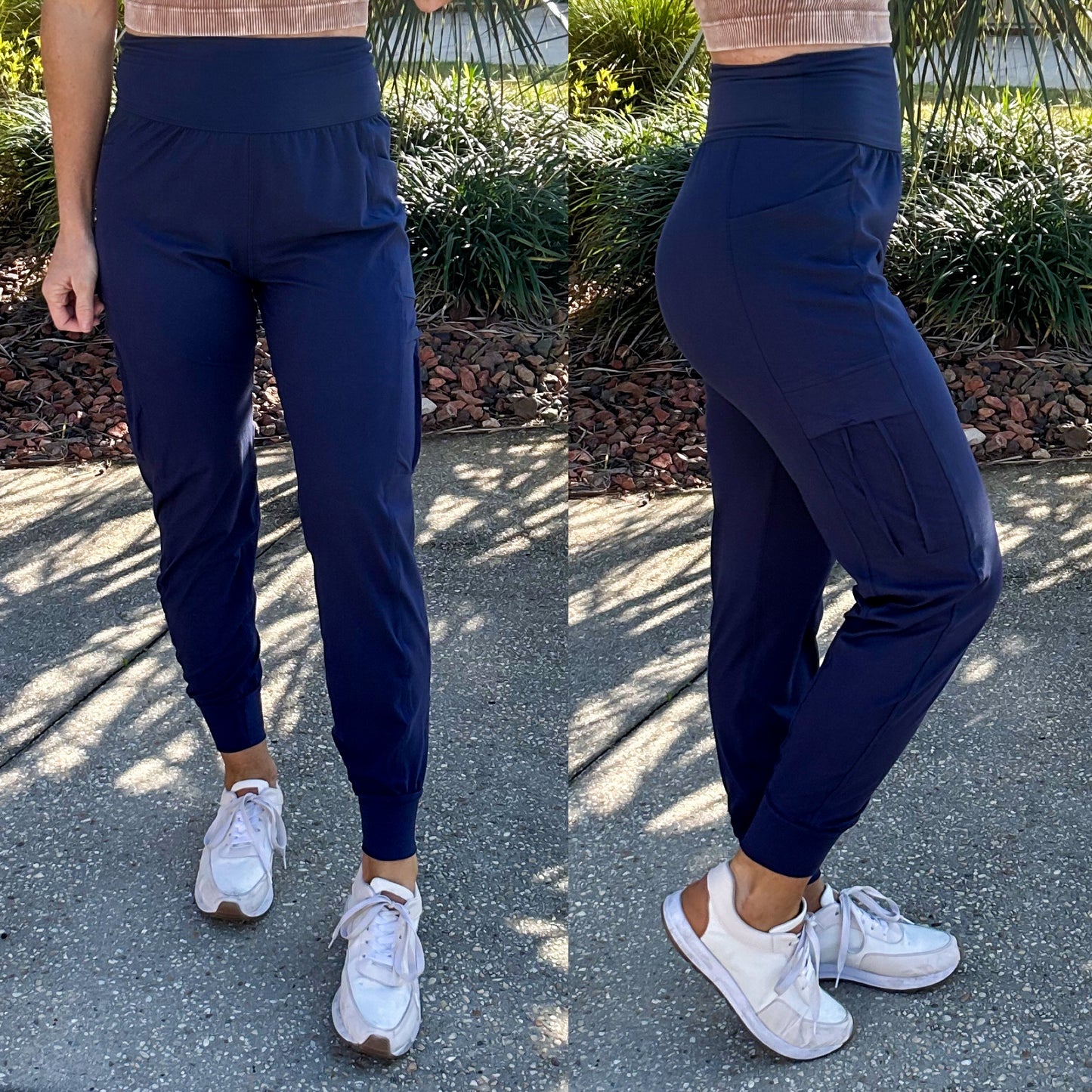 Lightweight Buttery Soft Joggers w/ Side Pockets — Primary Colors