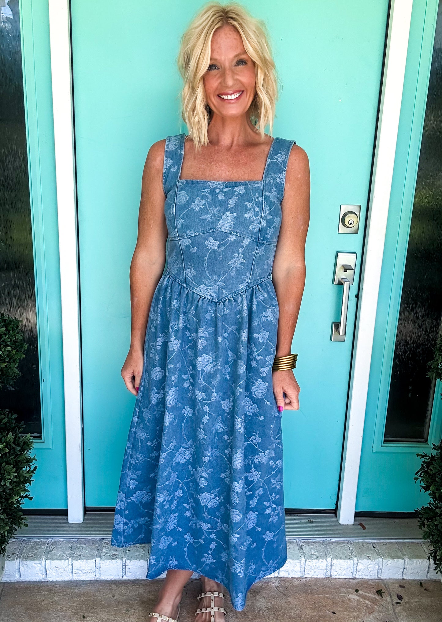 Denim Corset Dress