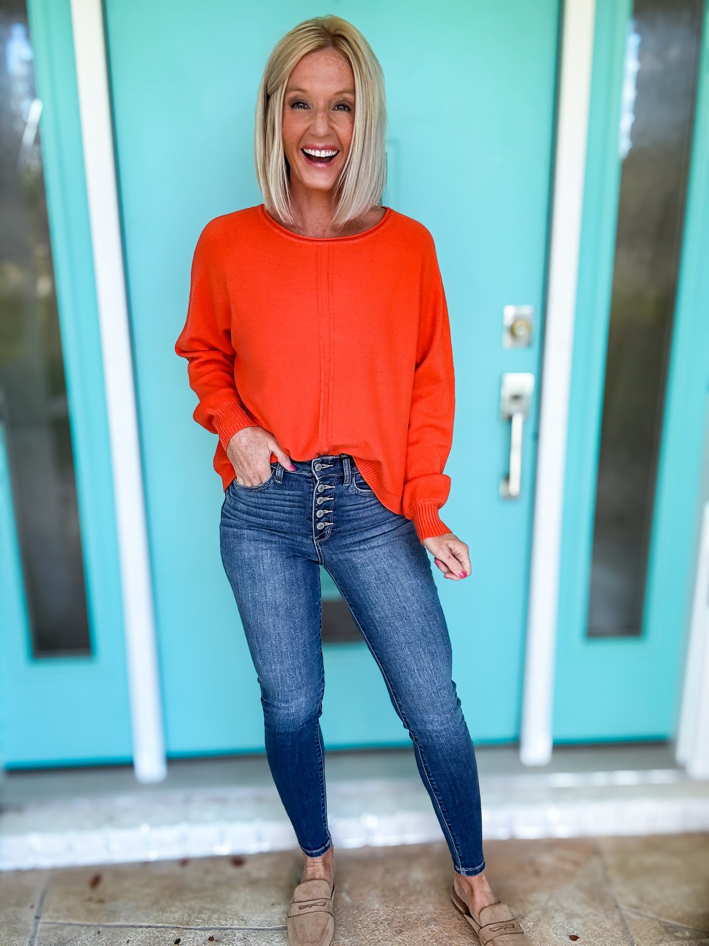 Buttoned Up Judy Blue Skinnies