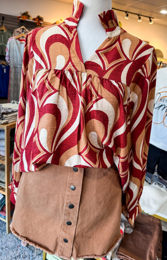 Burn Bright Blouse