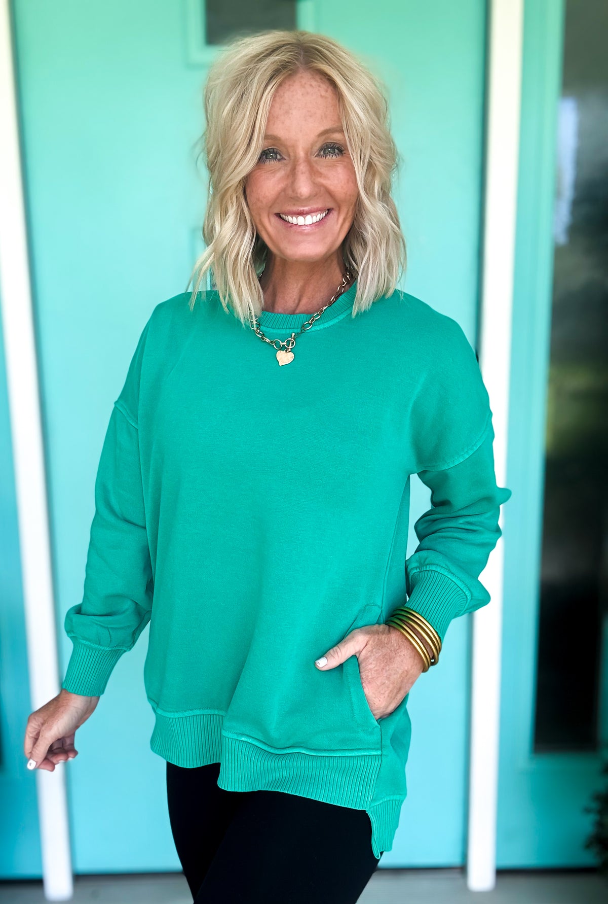 Fall High Low Sweatshirt