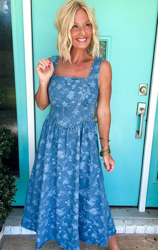 Denim Corset Dress