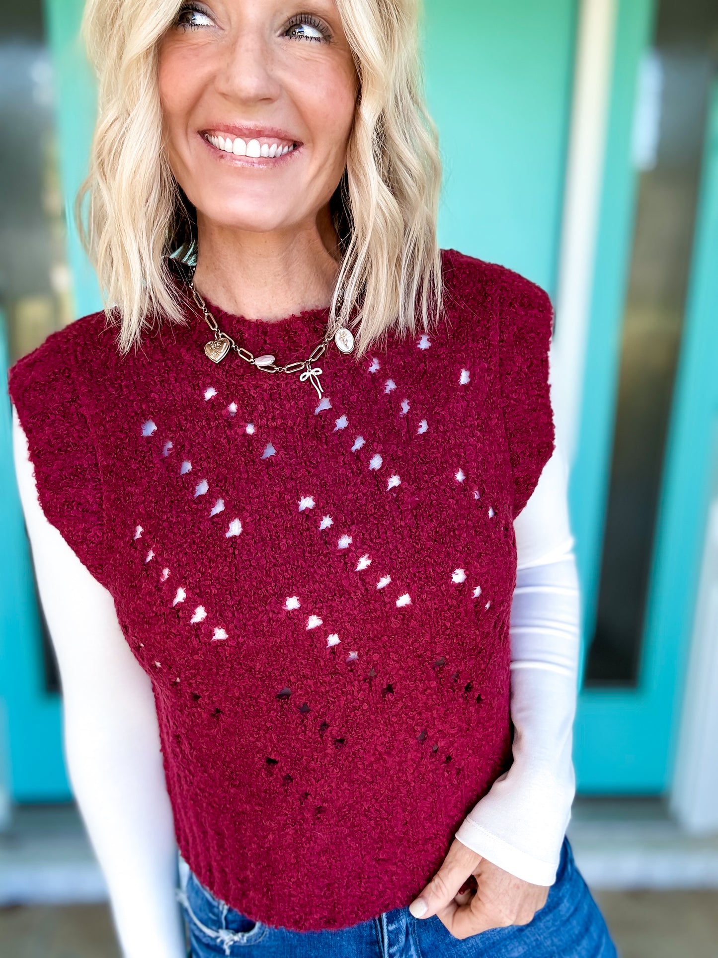 Wool & Weave Sweater Vest