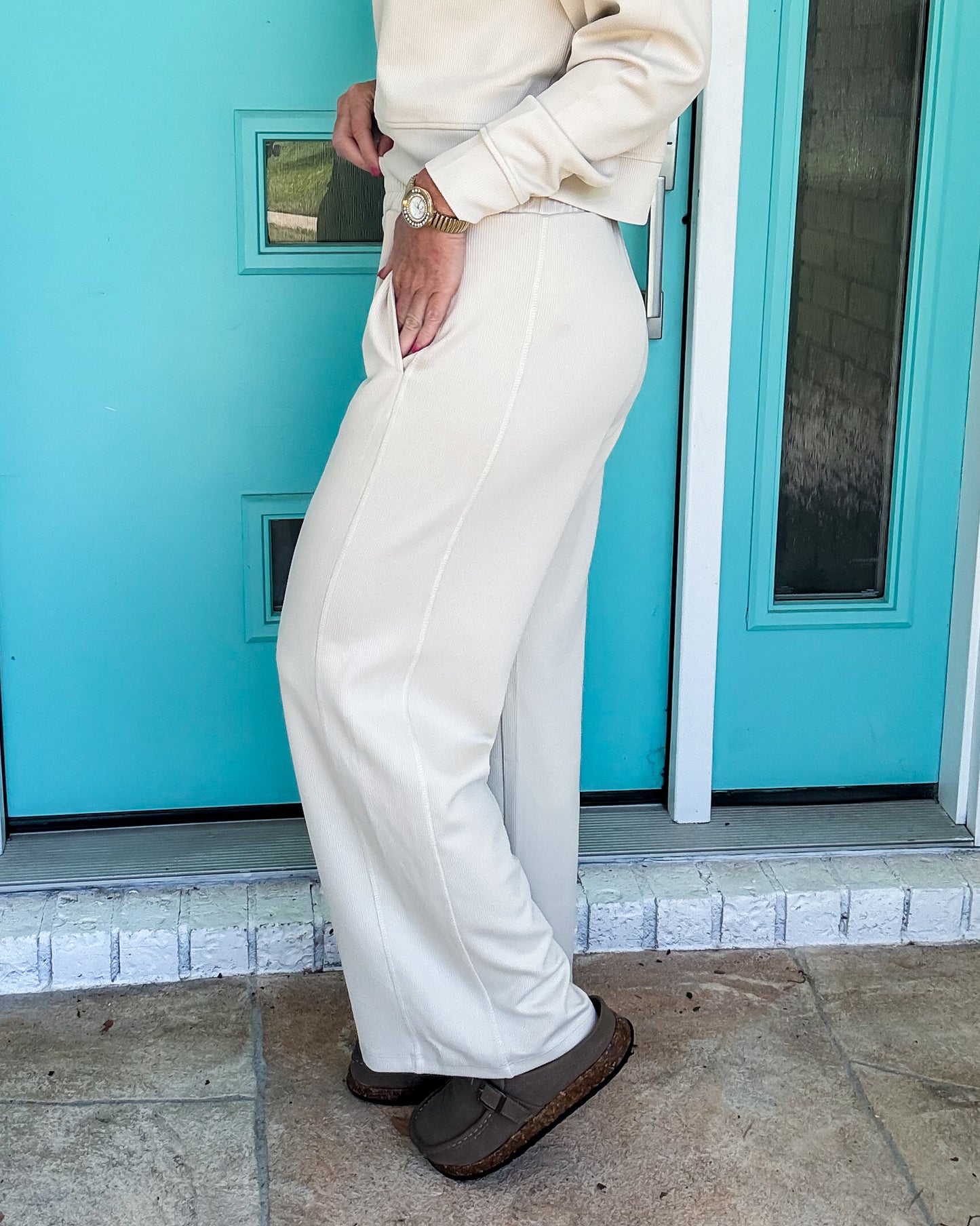 Ribbed Rush Luxe Pants by Mono B