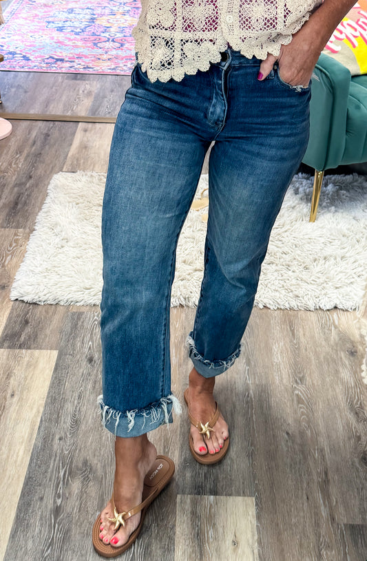Stretch & Strut Straight Jeans