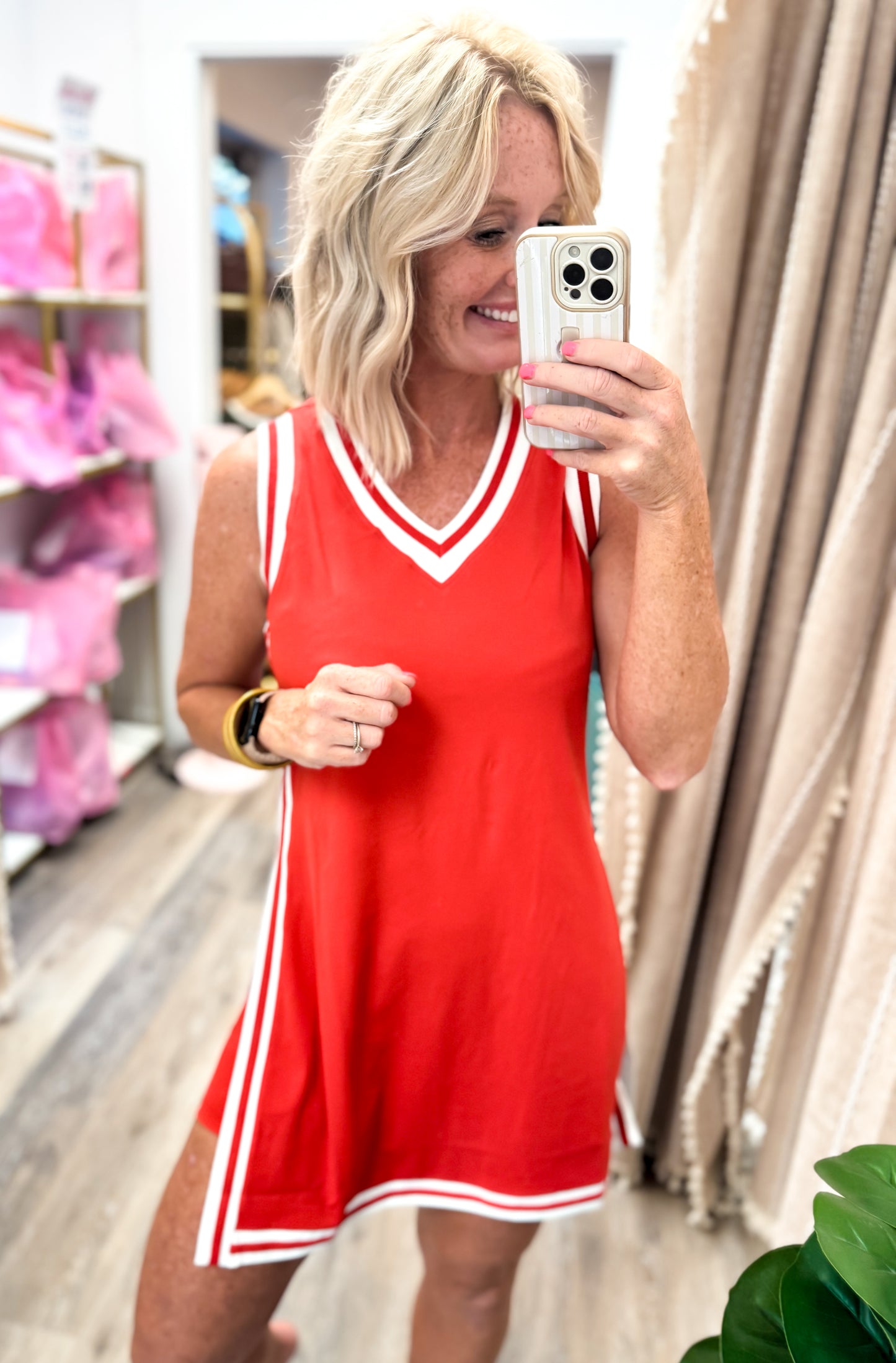 Sideline Tunic Biker Short Set | LUXE Material