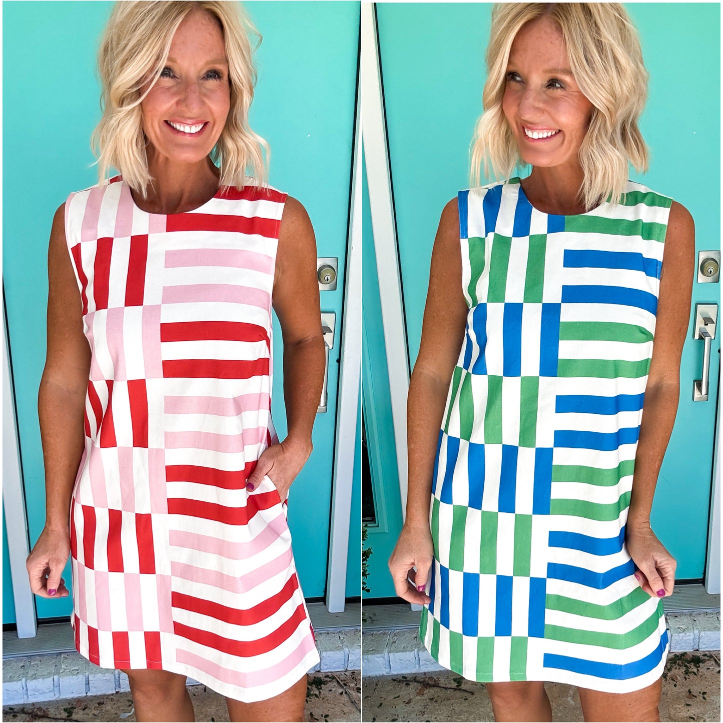 The Color Pop Stripe Dress