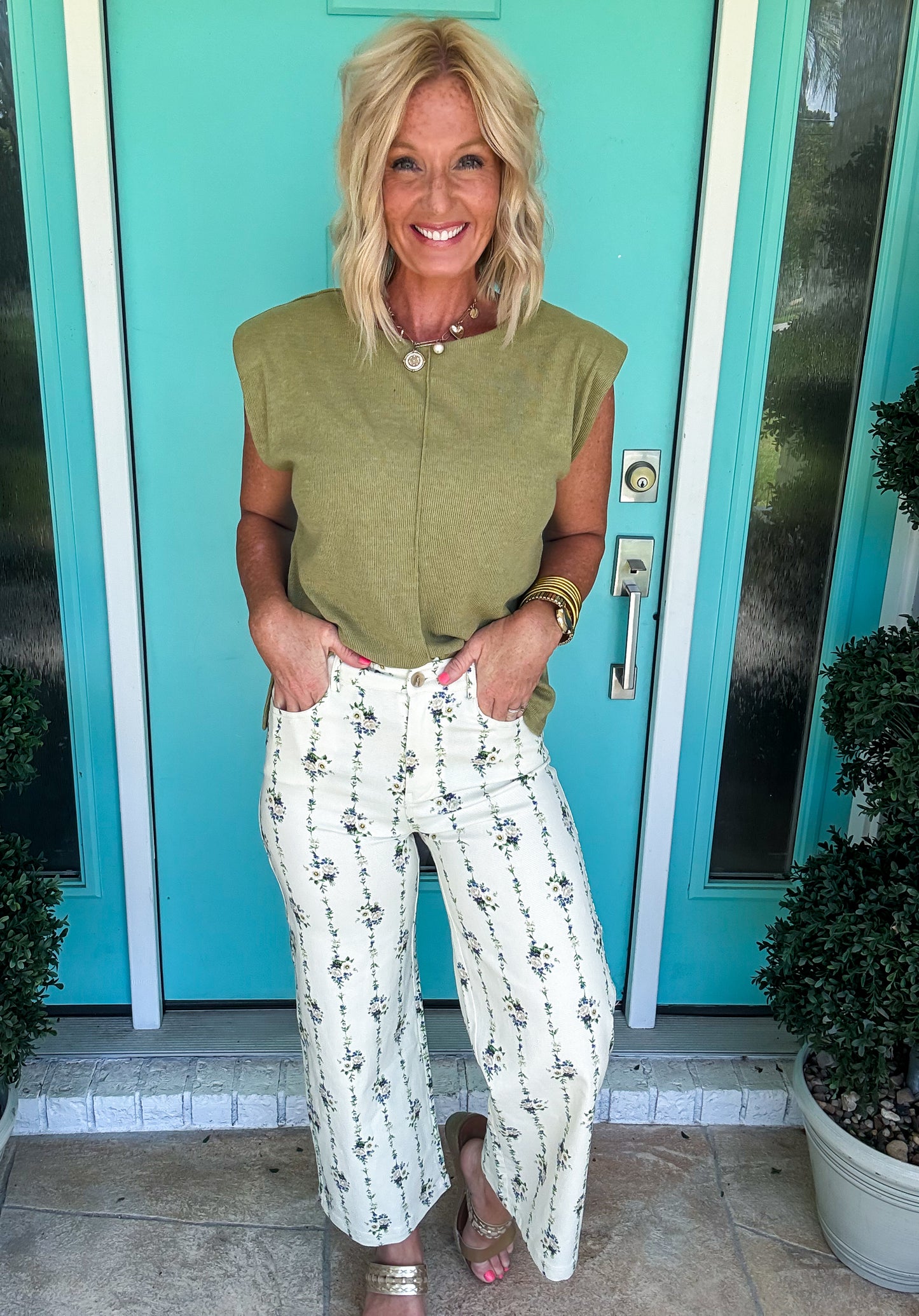 Fall Garden Jeans