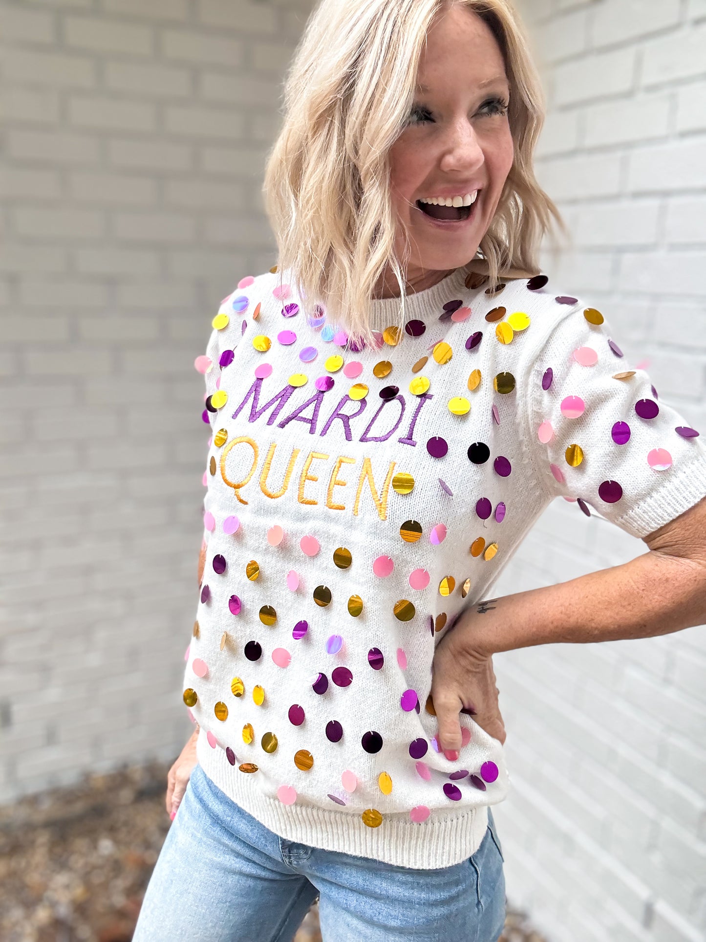 MARDI Queen Glam Sweater