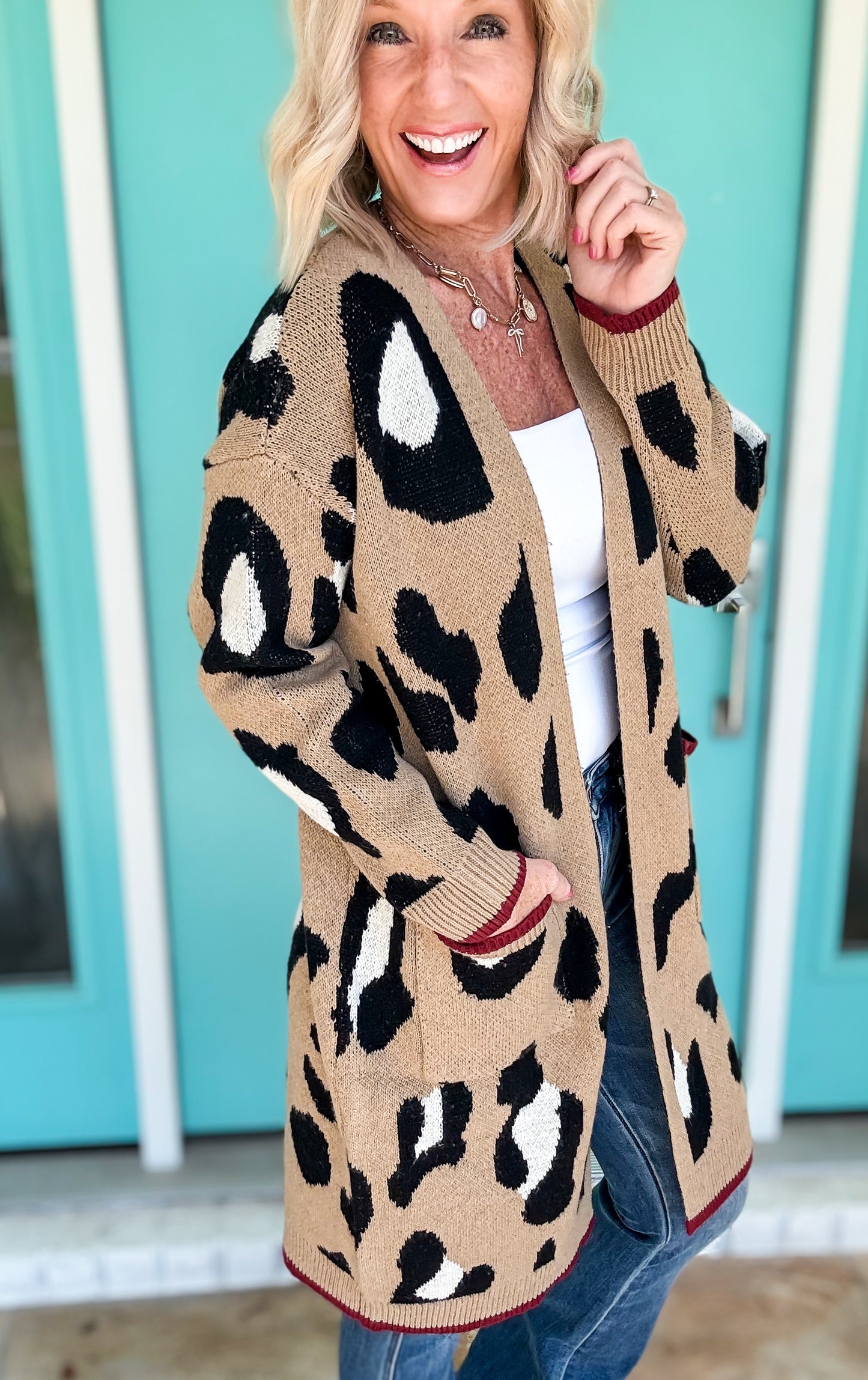 Leopard Luxe Cardigan
