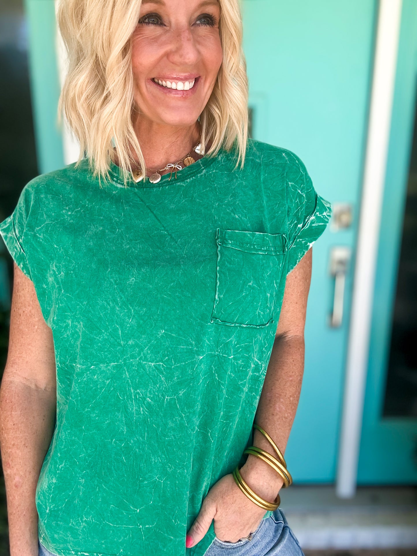 The Go-To Fold Sleeve Tee