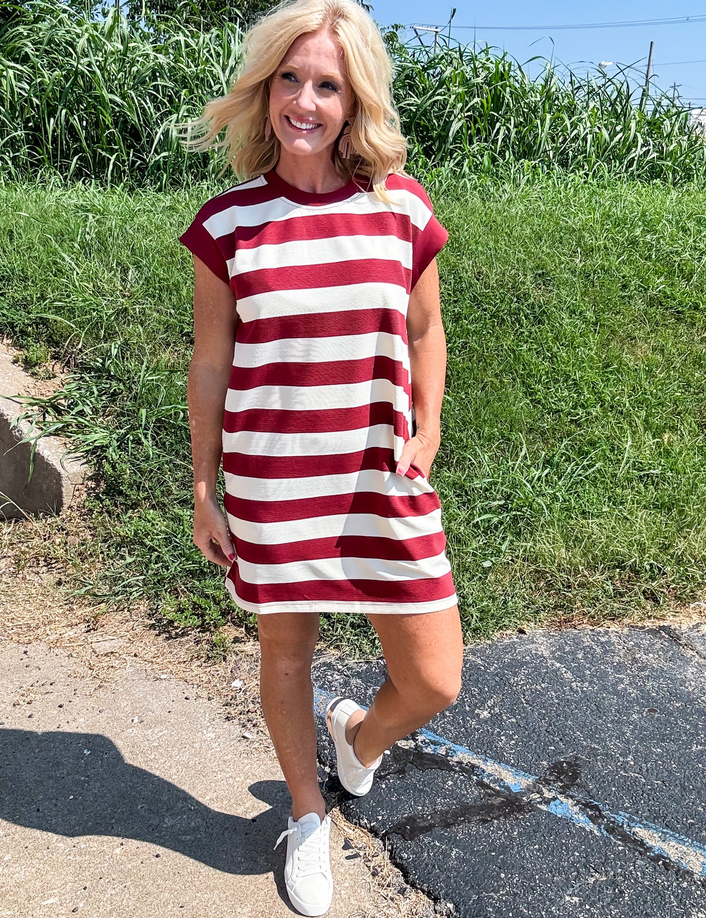 Someone Say Stripes Fall Dress