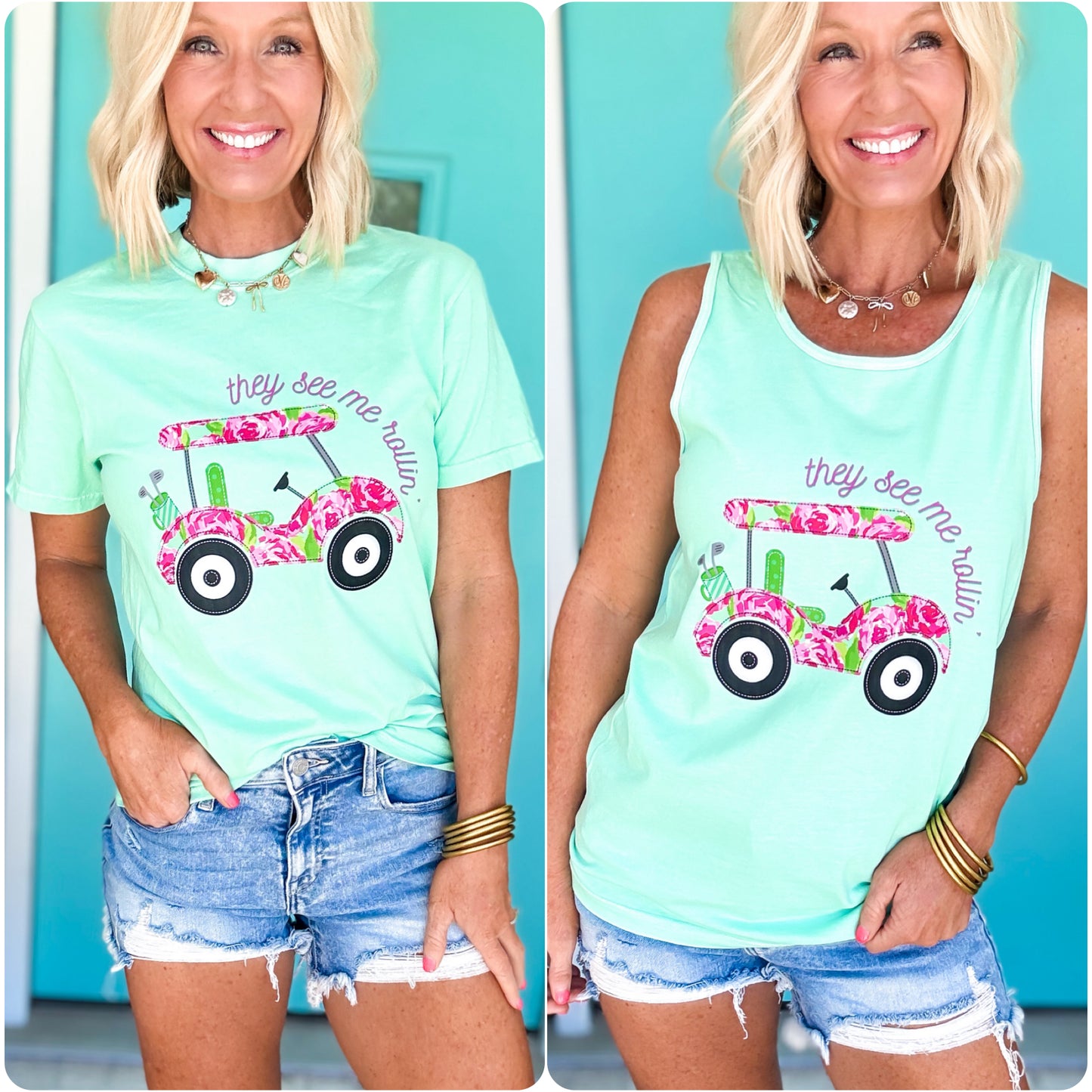They See Me Rollin' Tee/Tank
