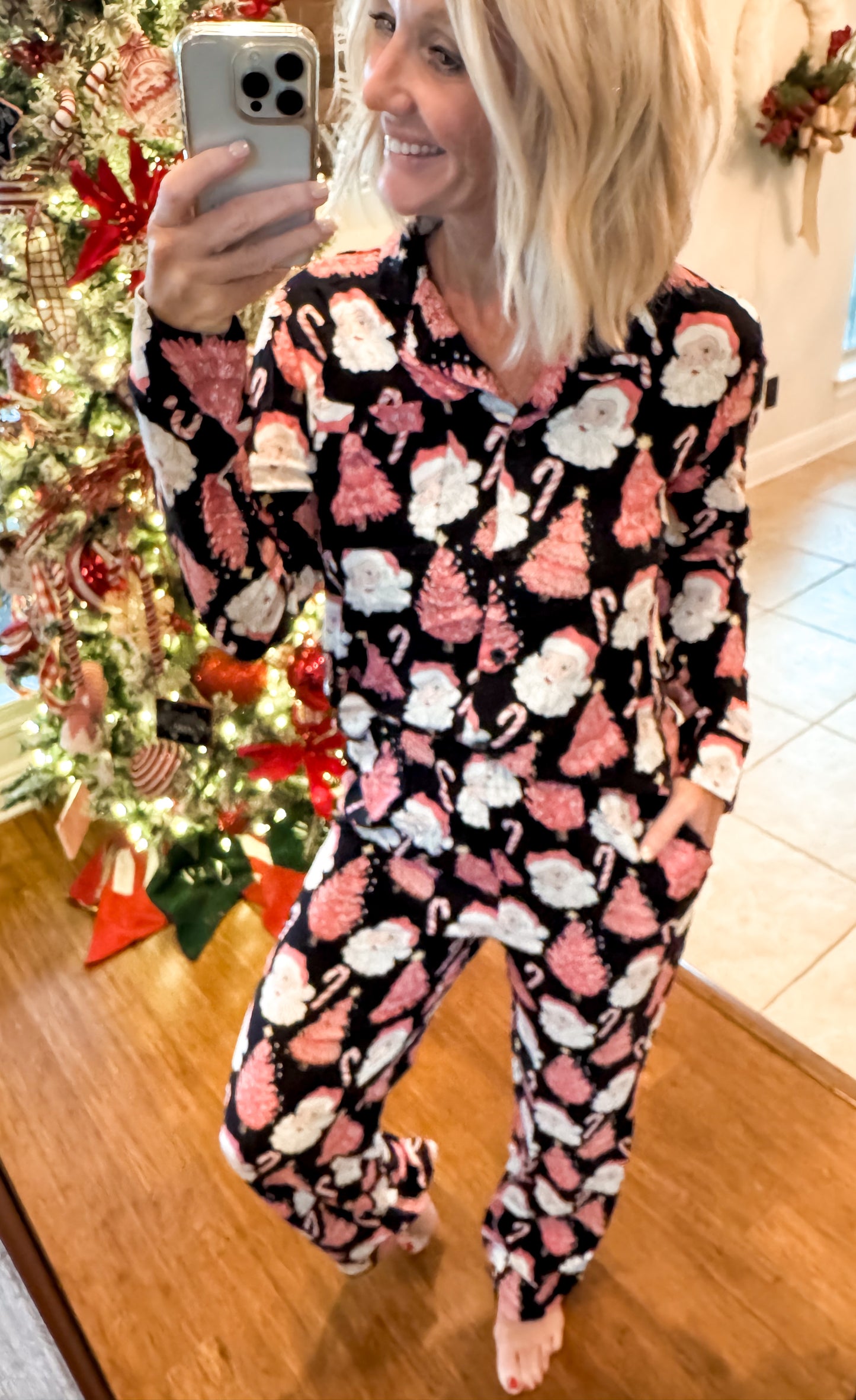 Santa Snooze Pajama Set