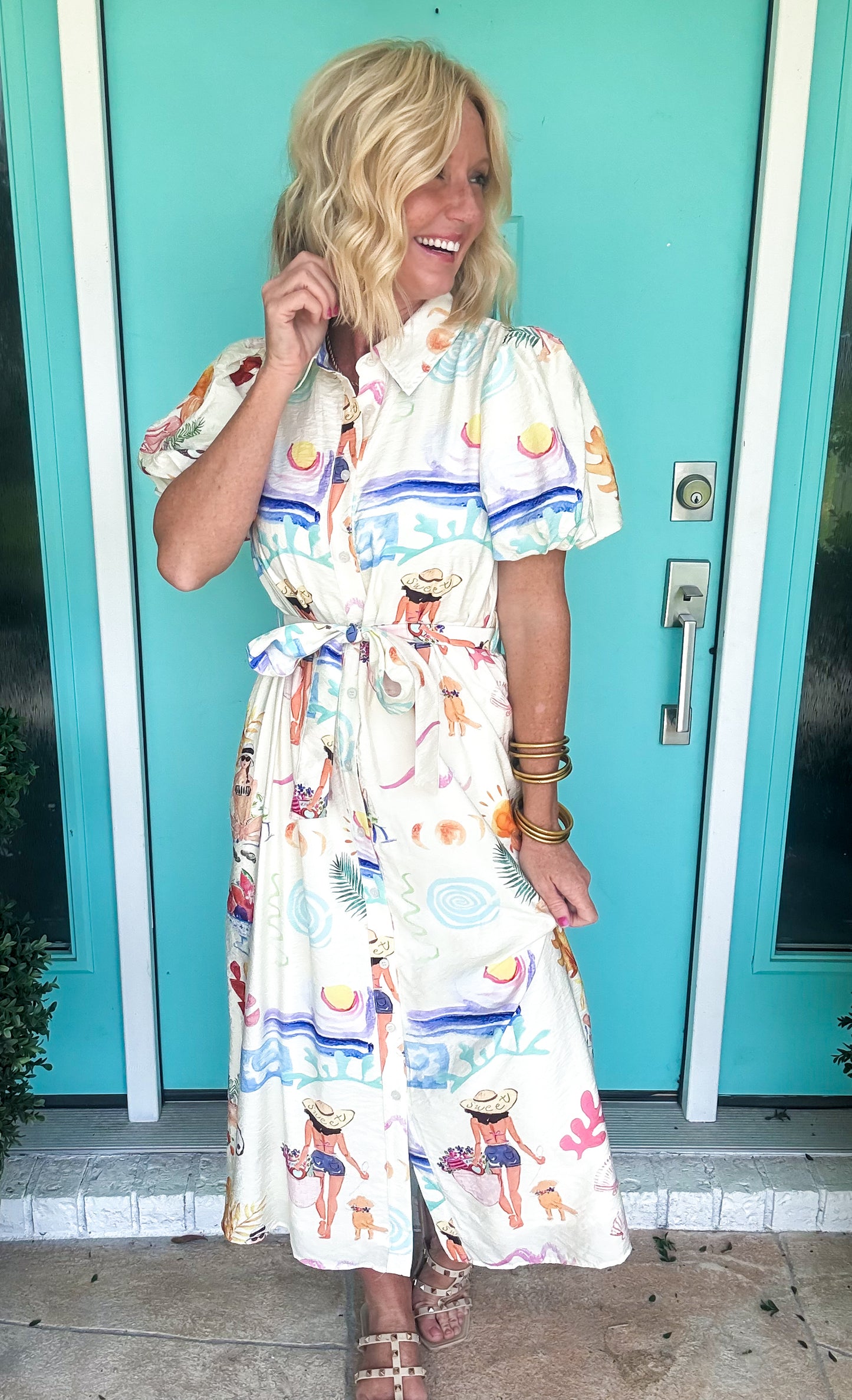 Passport to Paradise Dress