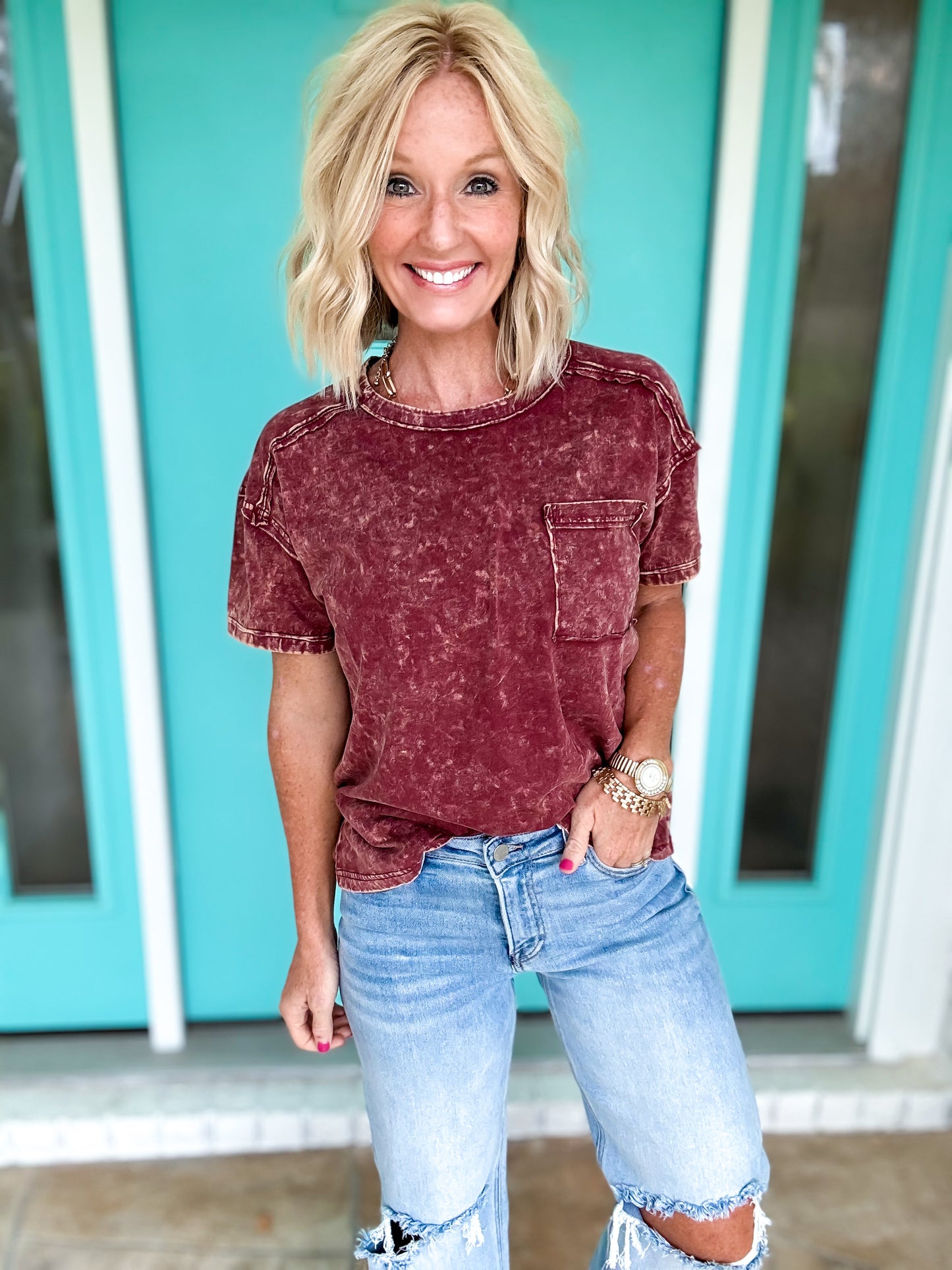 Rustic Faded Tee