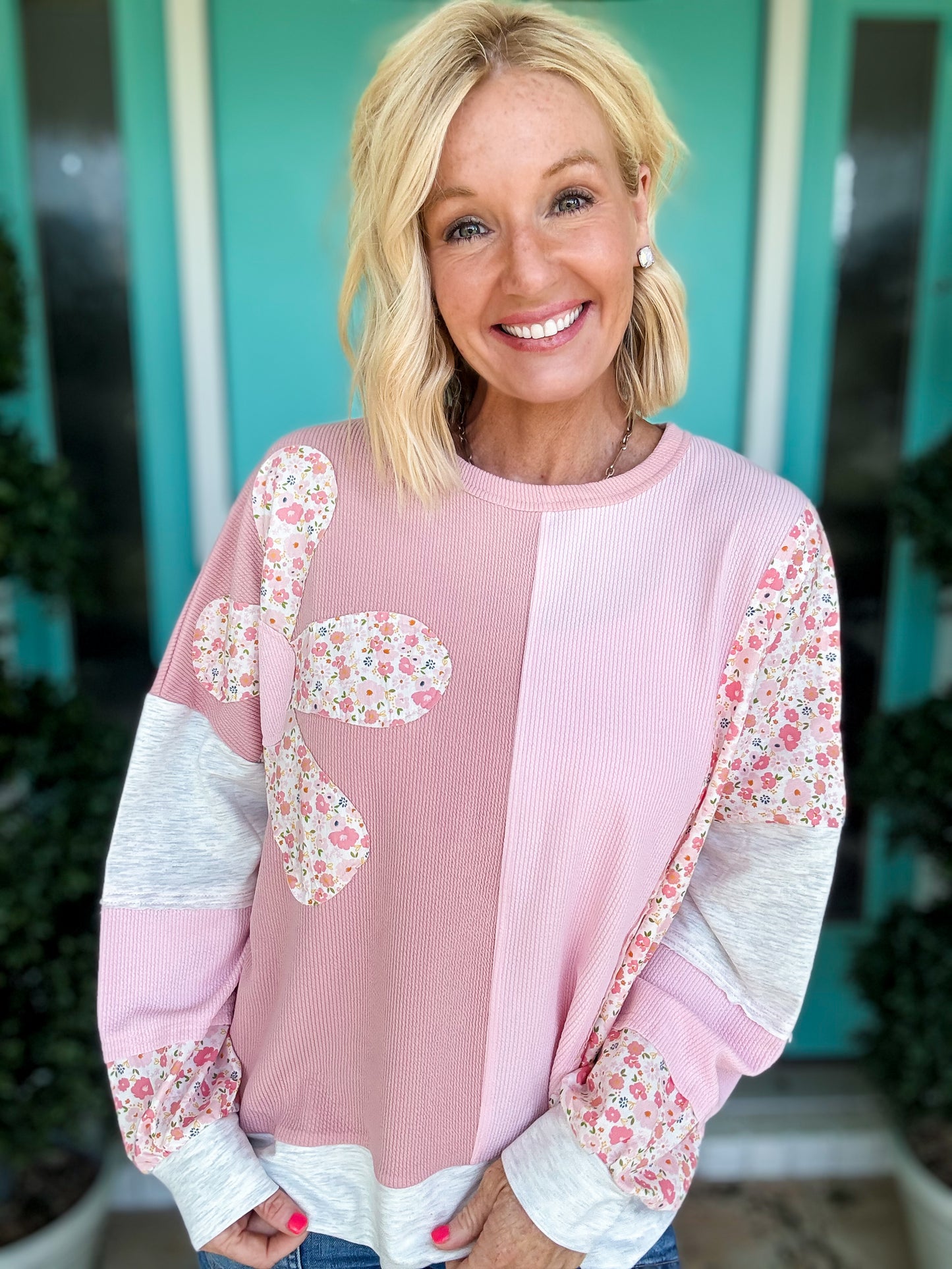 Sweet Patchwork Top